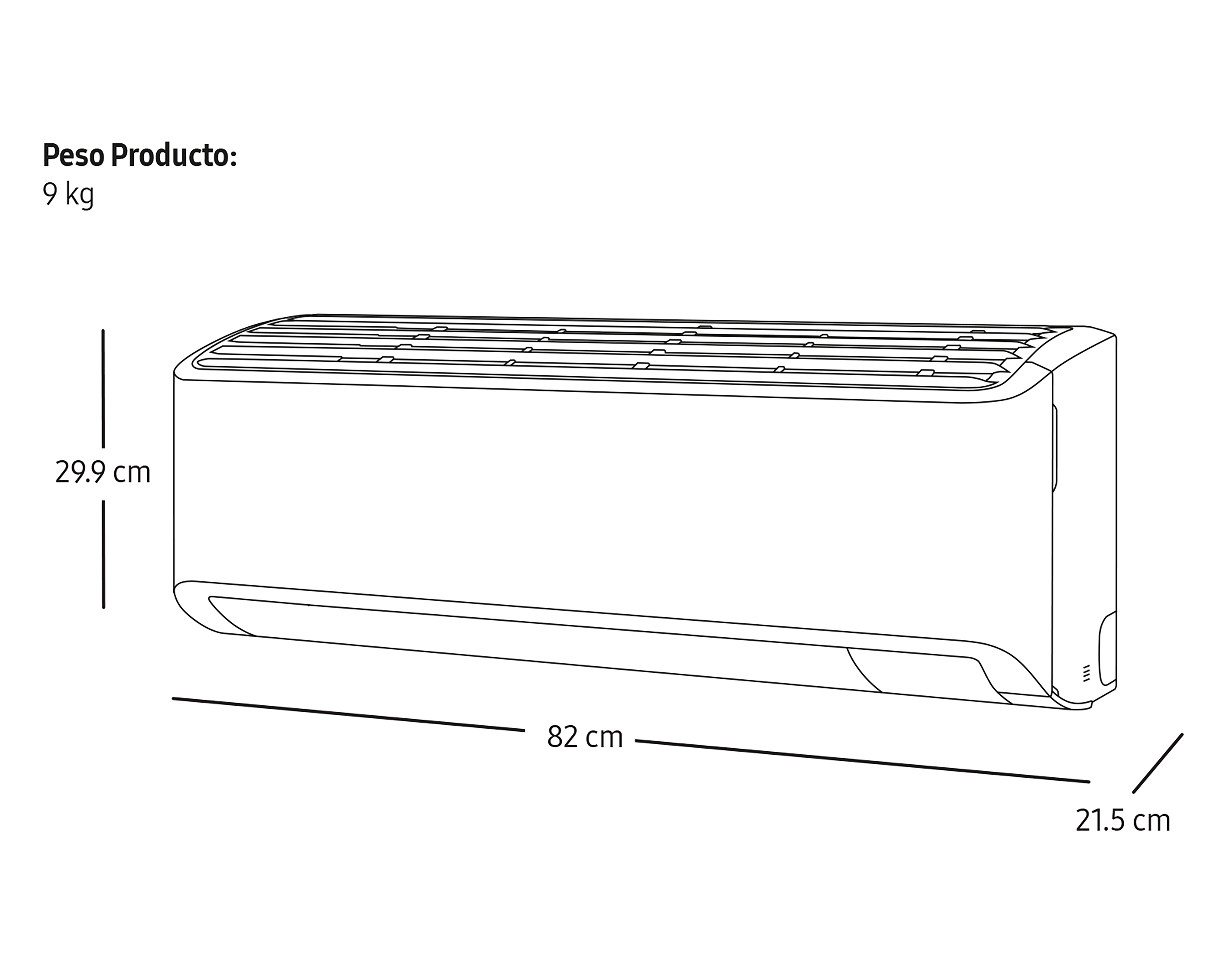 Foto 7 | Foto 7 | Minisplit Samsung Inverter 1 Tonelada 110 V Solo Frío AR12DVFAAWK/AX