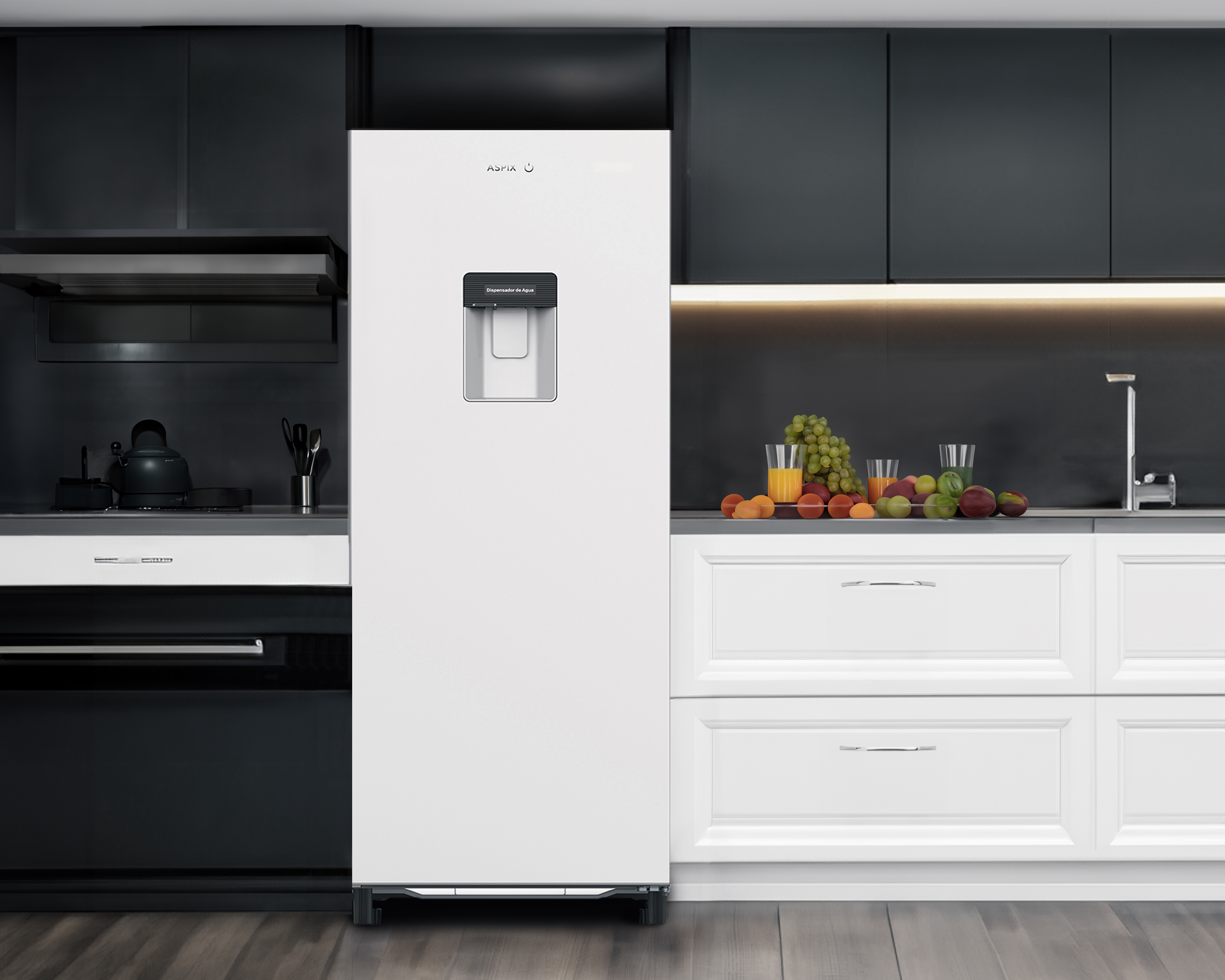 Foto 9 | Foto 9 | Refrigerador Aspix Una Puerta RSDS7PA 7 Pies Blanco