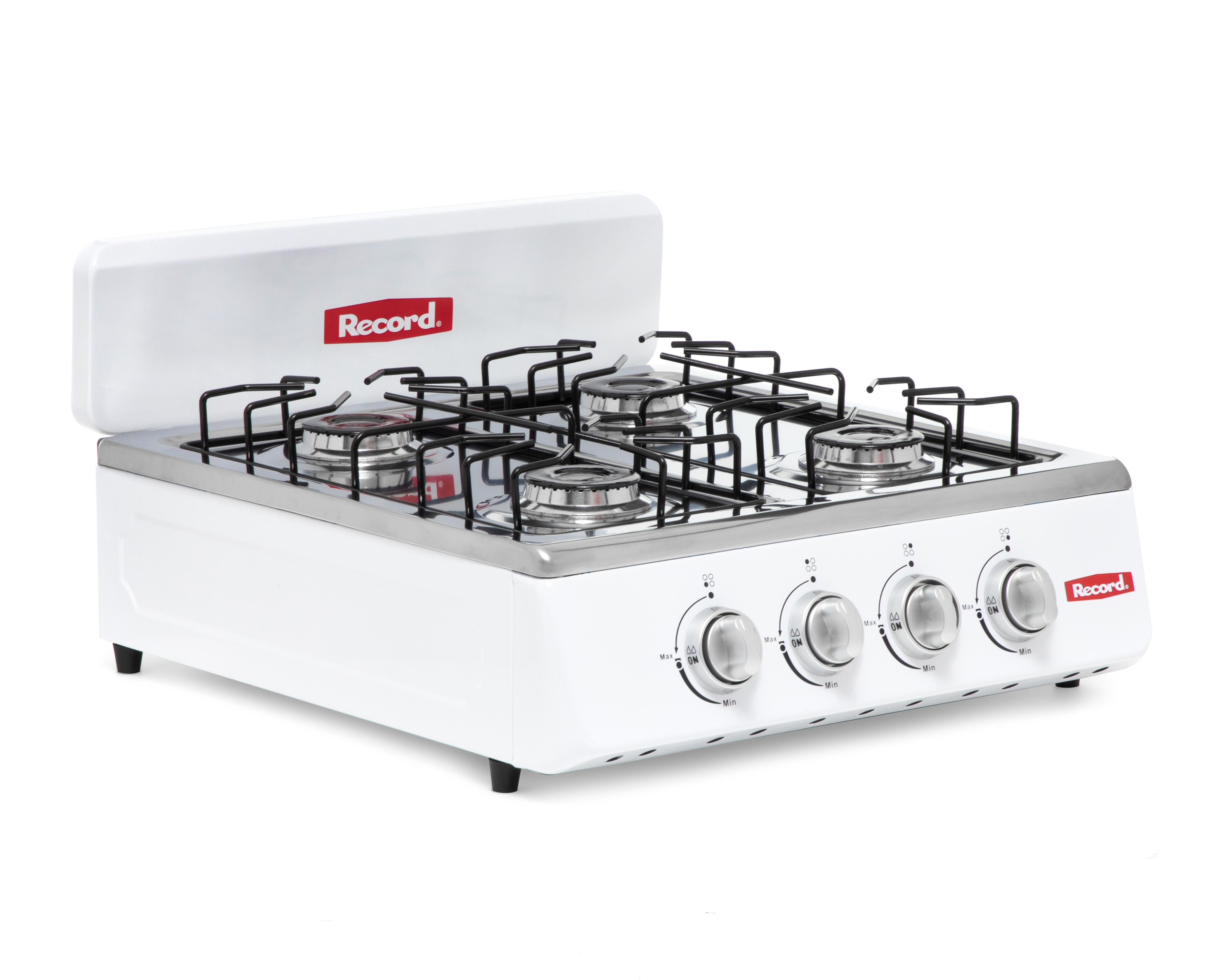 Estufa Record de Mesa 4 Quemadores EMR4QN Blanca