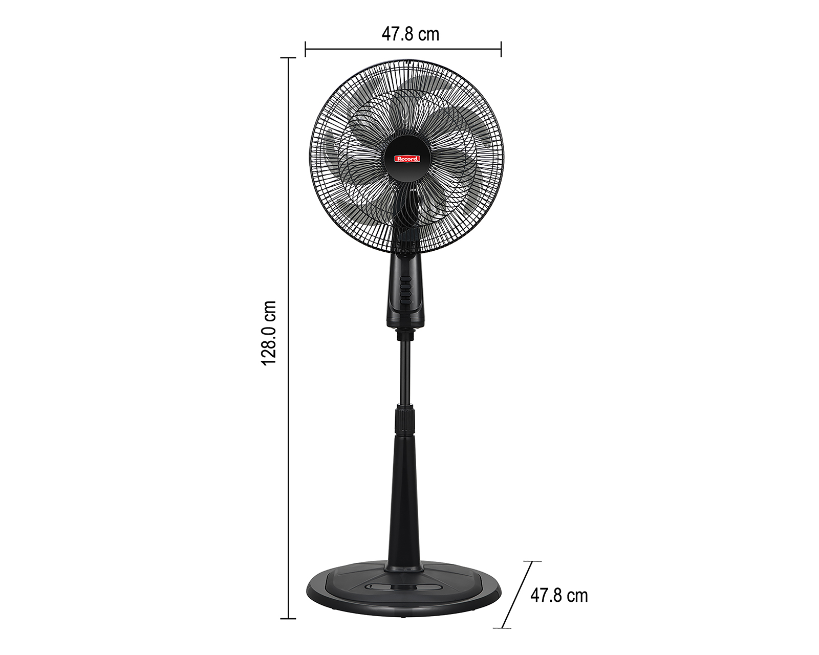 Foto 9 | Foto 9 | Ventilador de Pedestal Record 18 Pulgadas