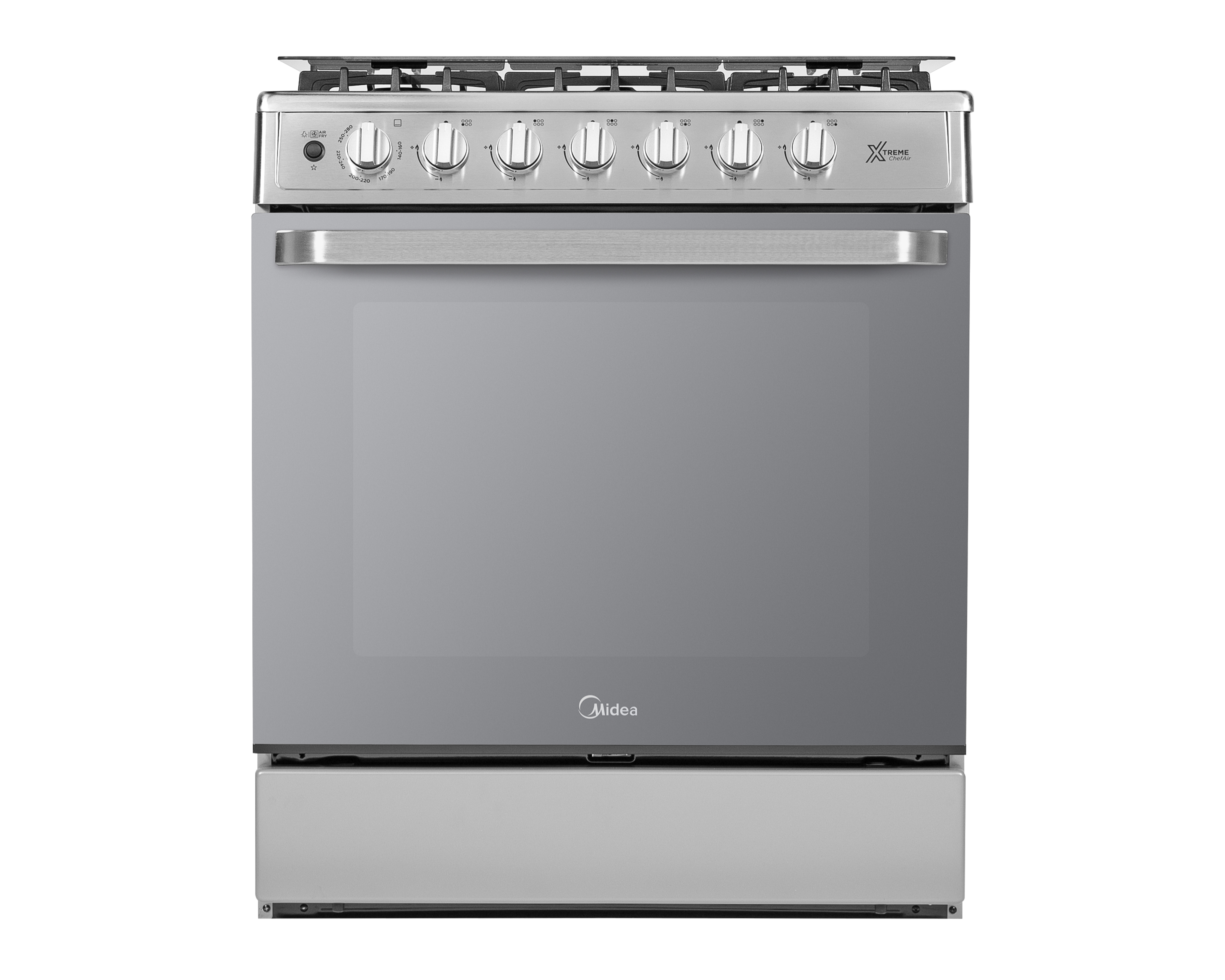 Foto 4 | Foto 4 | Estufa Midea de Piso 30" con 6 Quemadores de Gas MGS30FS1LEAMSS