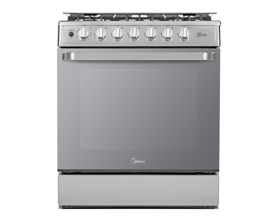 Foto 4 | Foto 4 | Estufa Midea de Piso 30" con 6 Quemadores de Gas MGS30FS1LEAMSS