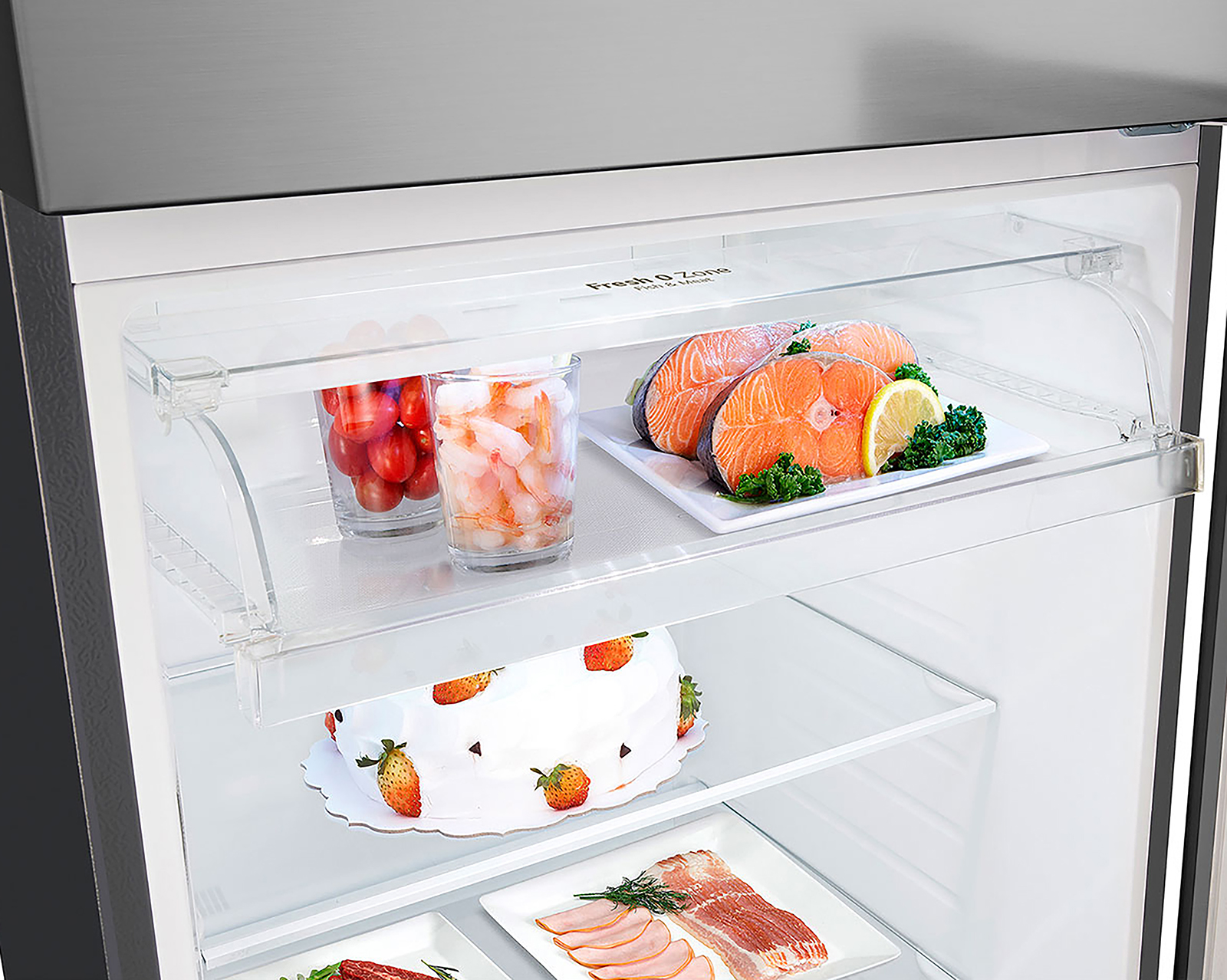 Foto 6 | Foto 6 | Refrigerador LG Top Freezer 16 Pies Platino VT45BP.APYFMXM