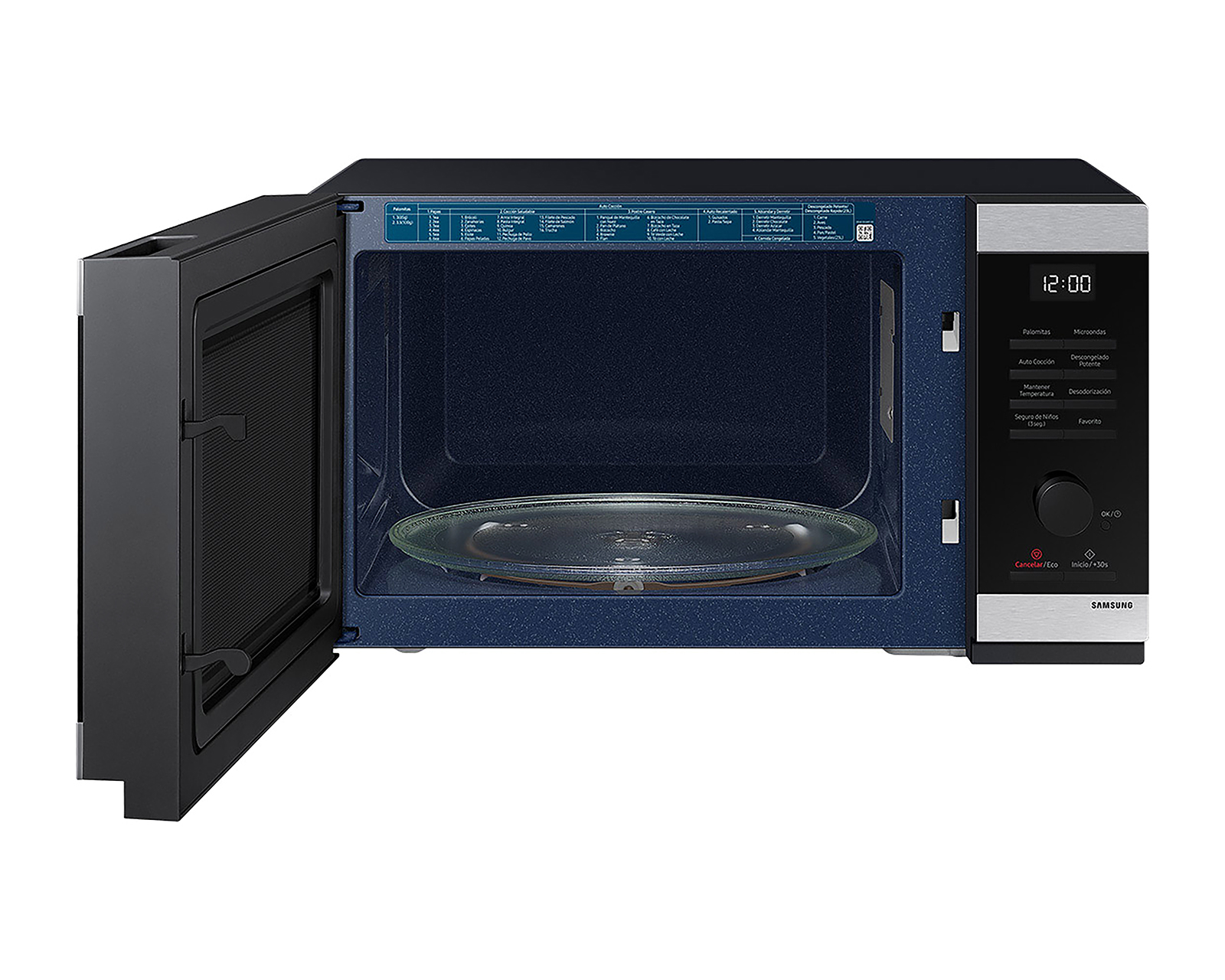 Foto 5 pulgar | Foto 4 | Horno de Microondas Samsung 1.1 Pies MS32DG4504ATAX Negro