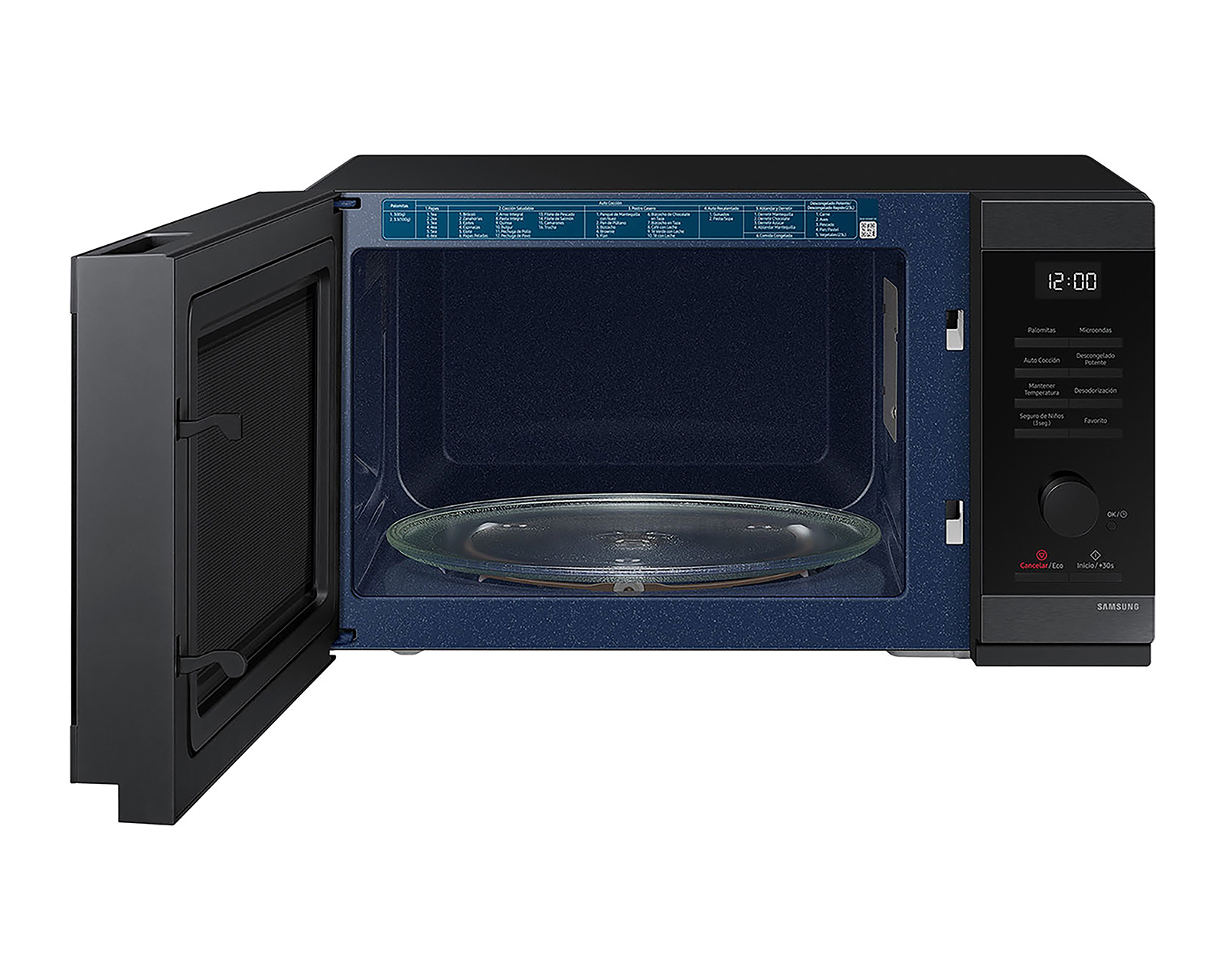 Foto 4 | Foto 4 | Horno de Microondas Samsung 1.1 Pies MS32DG4504AGAX Acero Inoxidable Negro