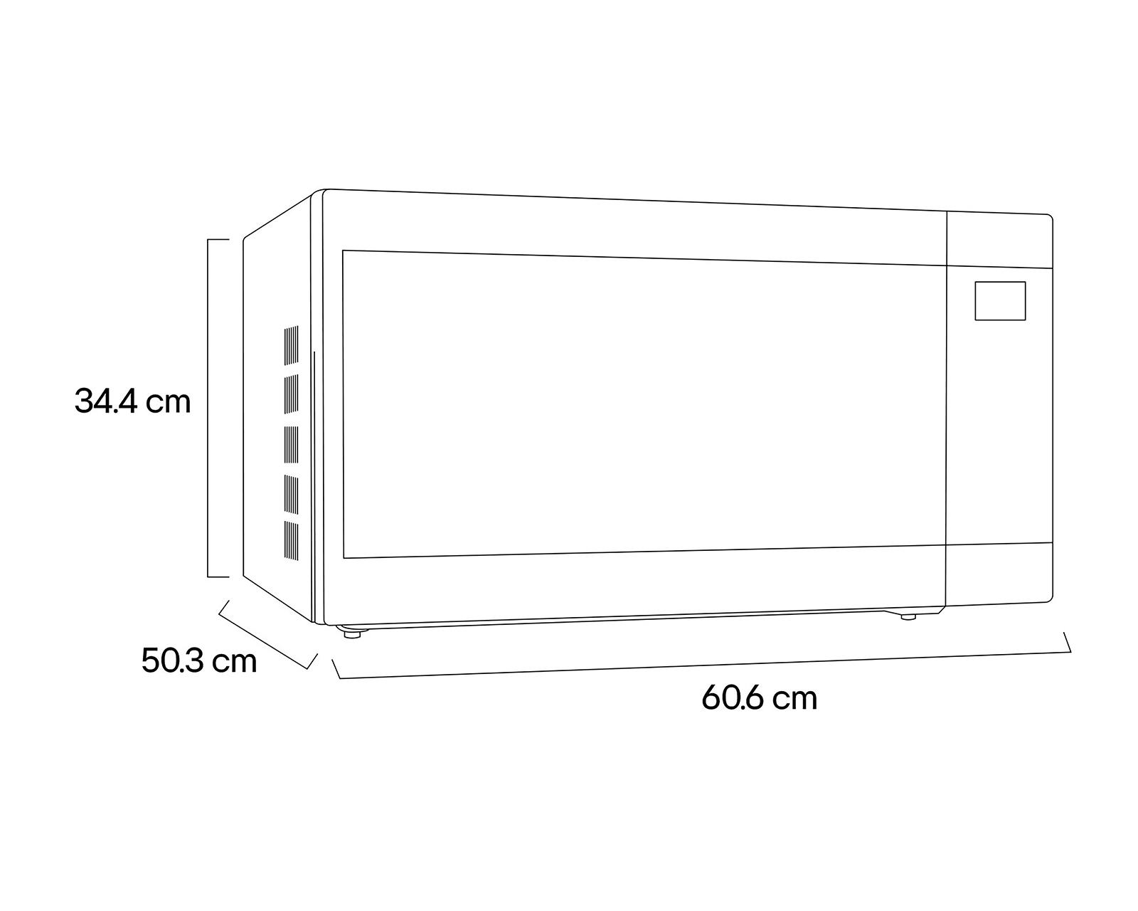 Foto 10 pulgar | Foto 9 | Horno de Microondas LG 2.0 Pies MS2097HST Negro
