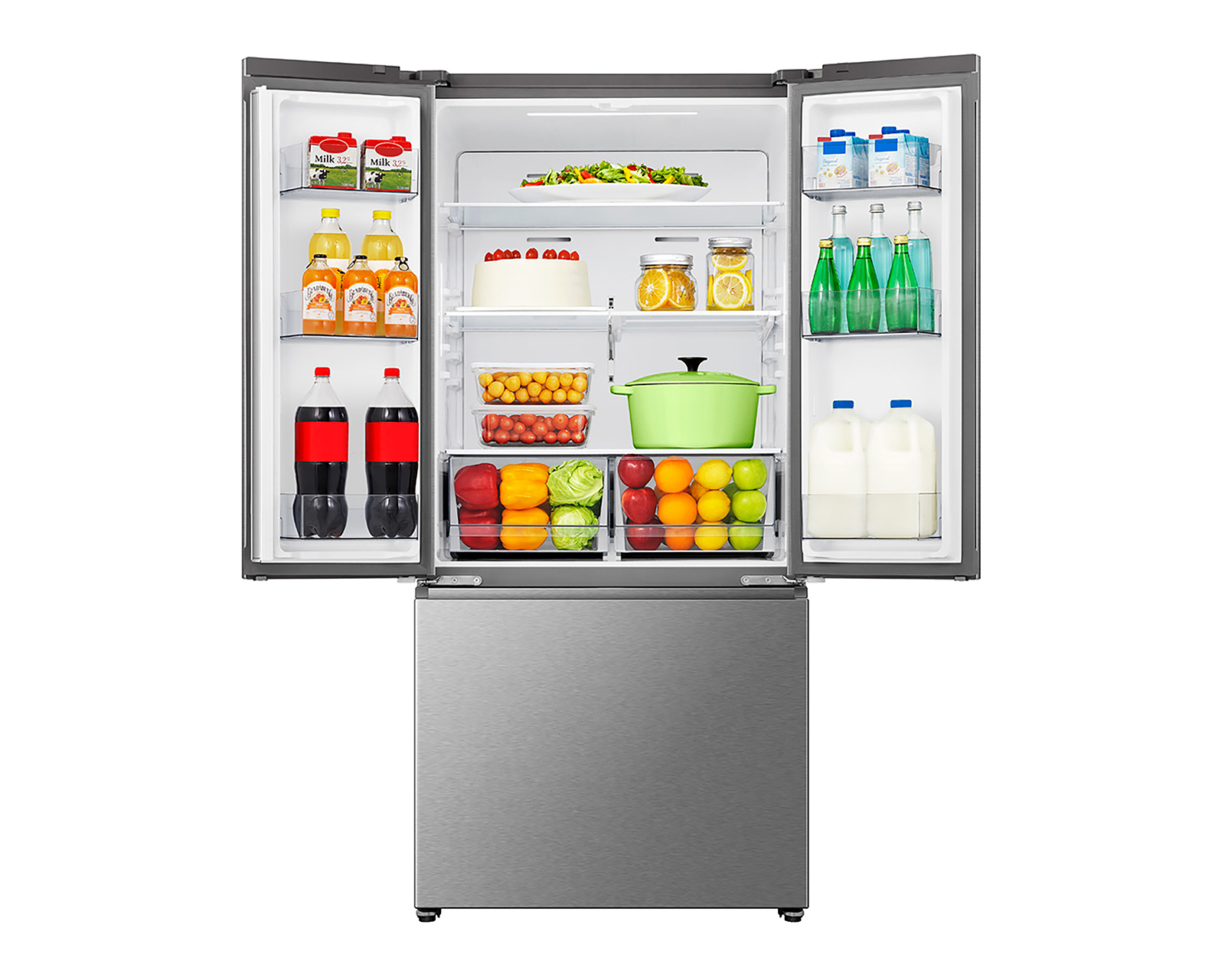 Foto 5 pulgar | Foto 4 | Refrigerador Hisense French Door 22 Pies Plateado RF22N6FCX