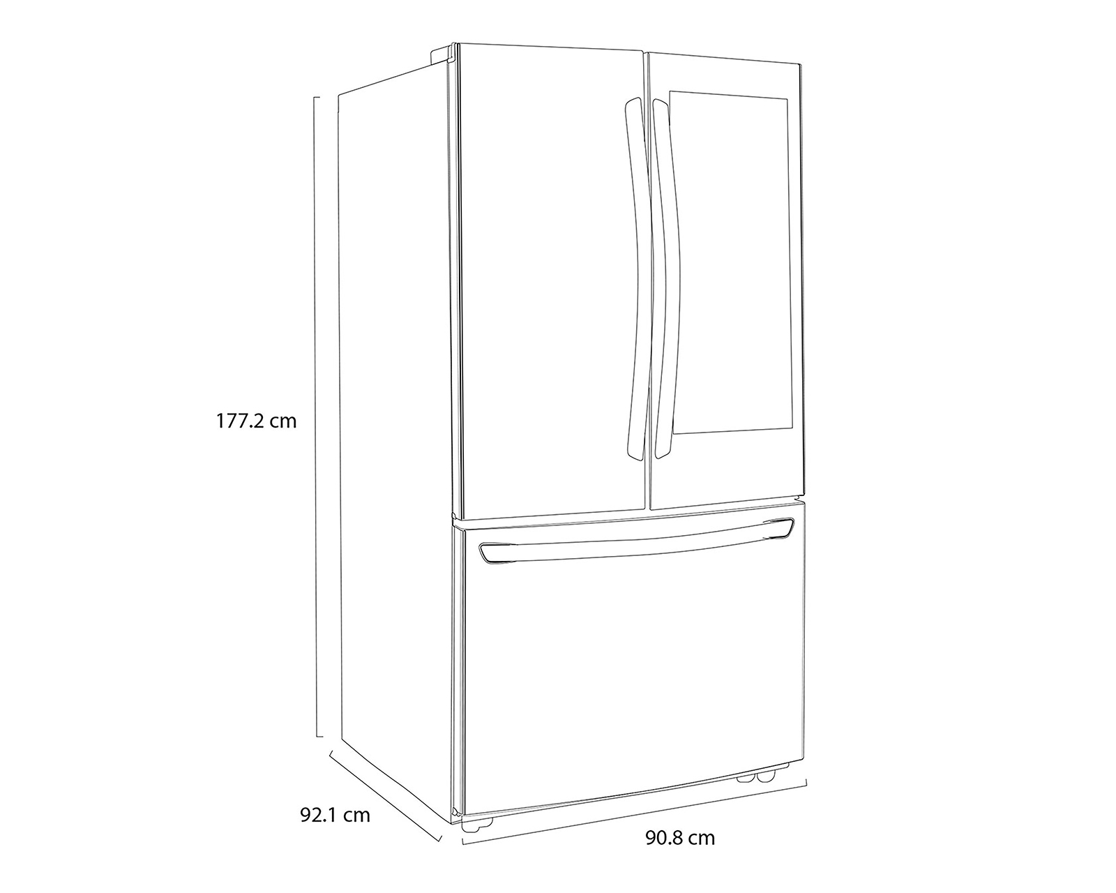 Foto 10 | Foto 10 | Refrigerador LG French Door 29 Pies Plateado GM39BVP