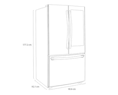 Foto 10 | Foto 10 | Refrigerador LG French Door 29 Pies Plateado GM39BVP