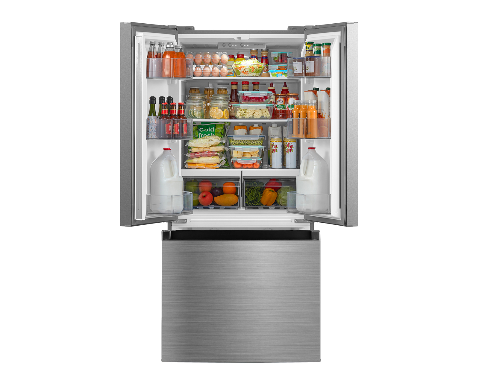 Foto 3 pulgar | Foto 2 | Refrigerador Midea MDRF700FGM46 French Door 19 Pies Plateado