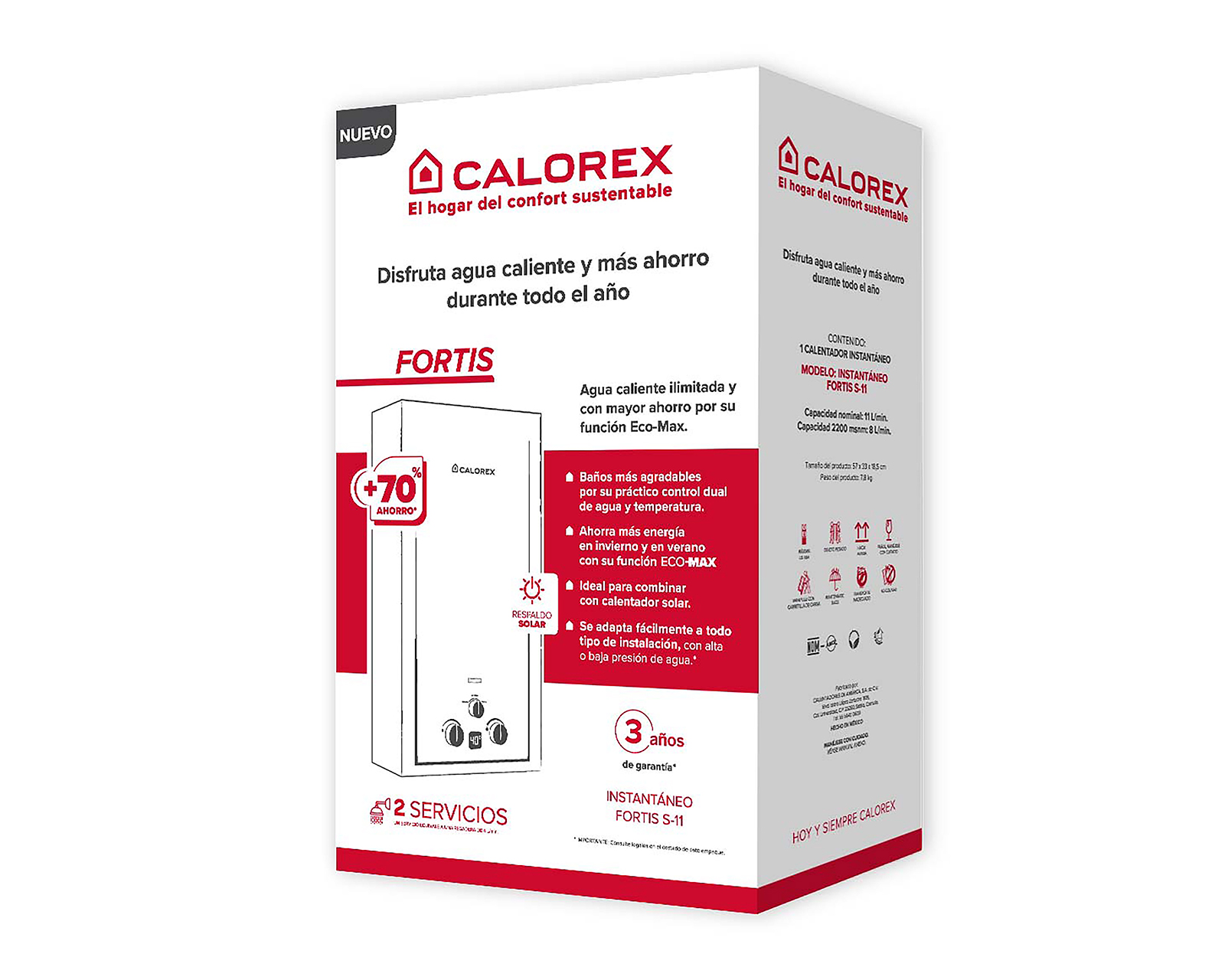 Foto 4 | Foto 4 | Calentador de Agua Gas LP Calorex 11 Litros