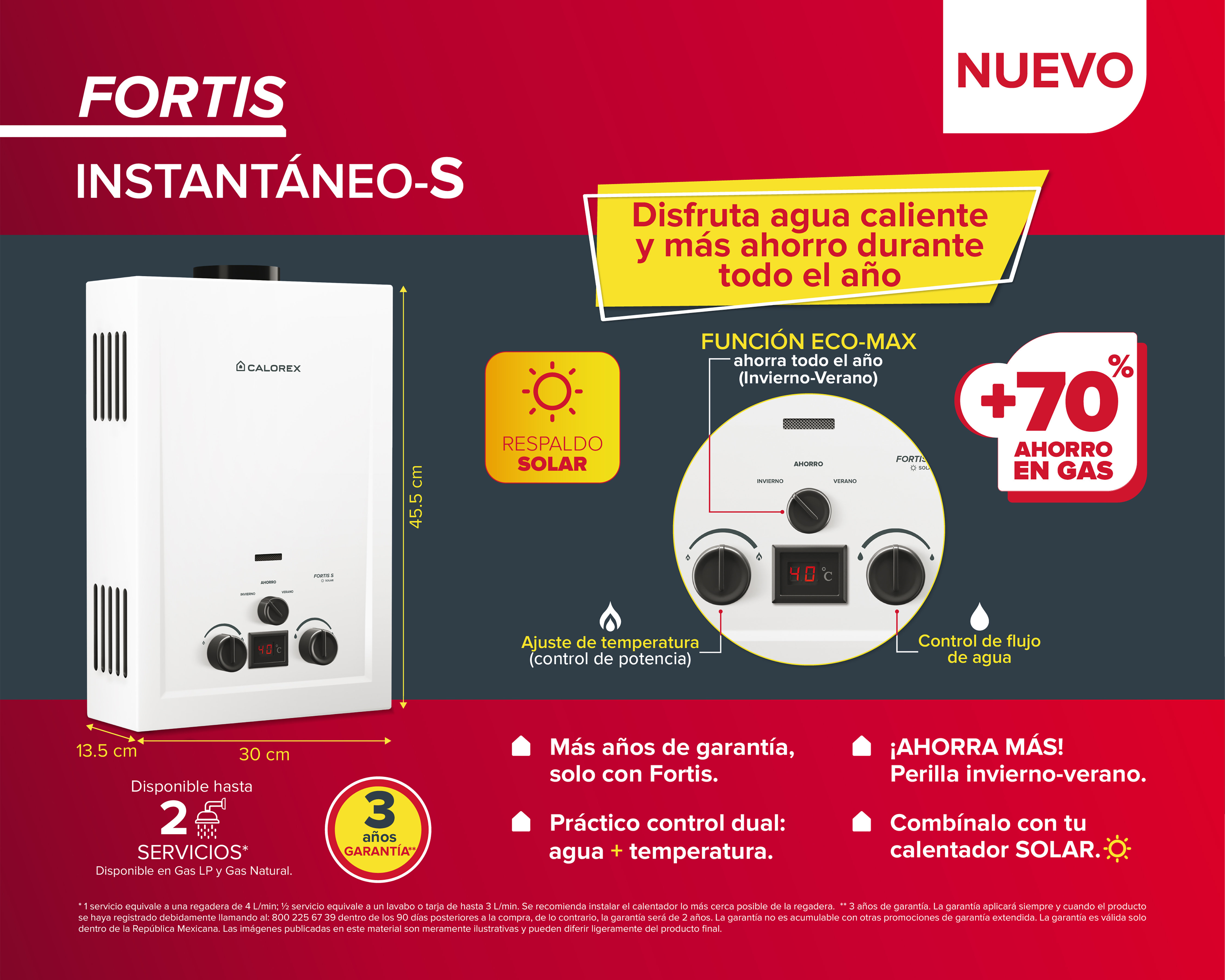 Foto 7 | Foto 7 | Calentador de Agua Gas LP Calorex 11 Litros