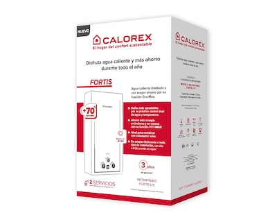 Foto 4 | Foto 4 | Calefactor de Gas Calorex Fortis Instantáneo S11