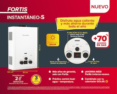 Foto 7 | Foto 7 | Calefactor de Gas Calorex Fortis Instantáneo S11