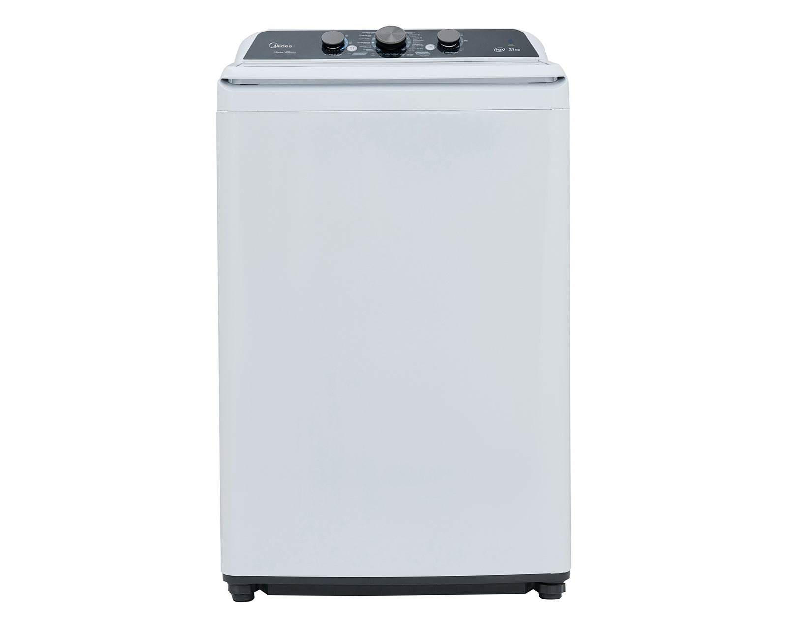 Lavadora Midea Automática Vortex Wash 21 kg Blanca