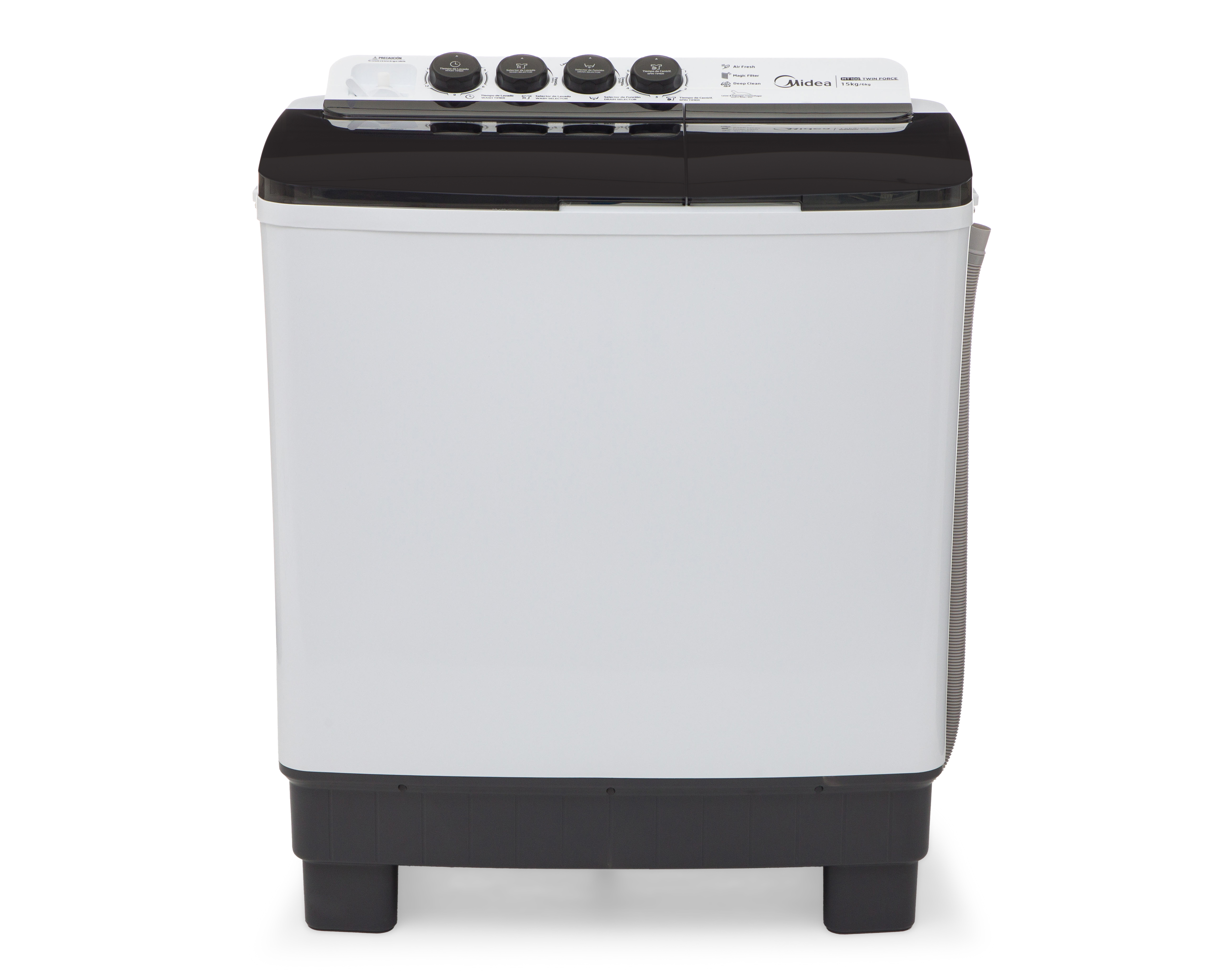 Foto 2 | Foto 2 | Lavadora Midea Semiautomática MT100W150/W-MX 15 kg Blanca