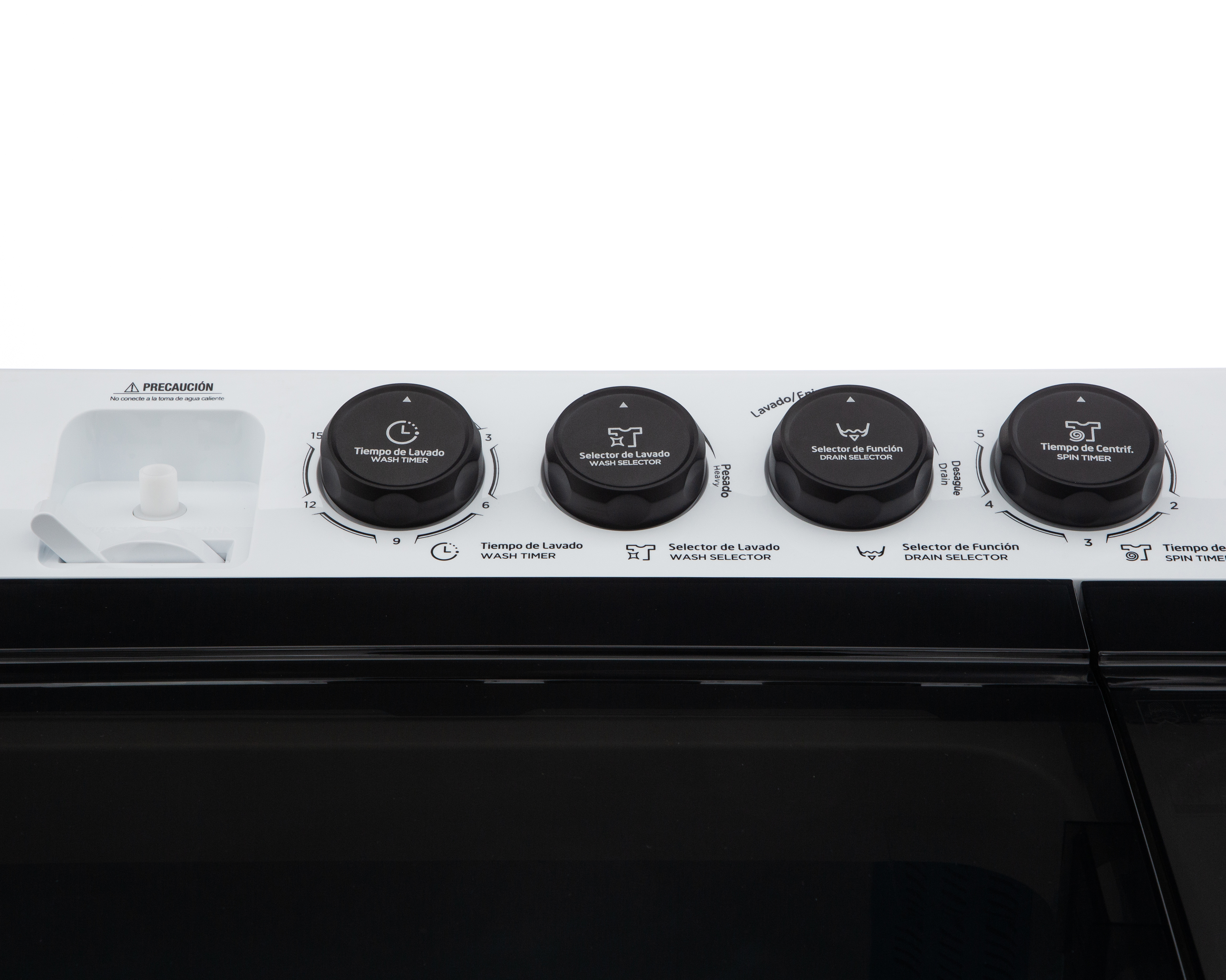Foto 4 pulgar | Foto 3 | Lavadora Midea Doble Tina MT100W190/W-MX 19 kg Blanca