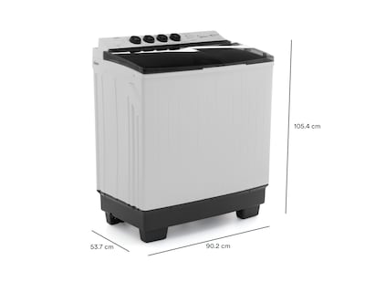Foto 8 | Foto 8 | Lavadora Midea Doble Tina MT100W190/W-MX 19 kg Blanca