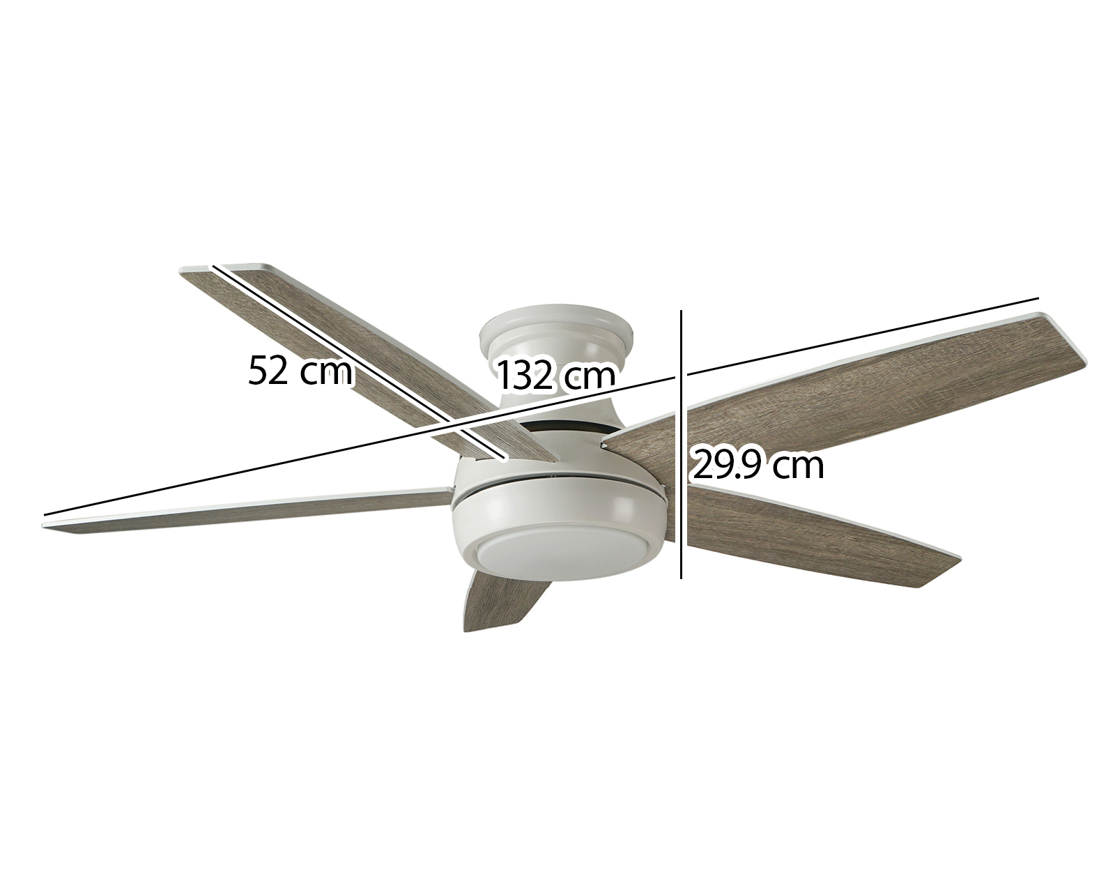 Foto 5 | Foto 5 | Ventilador de Techo con Lámpara Starhaus
