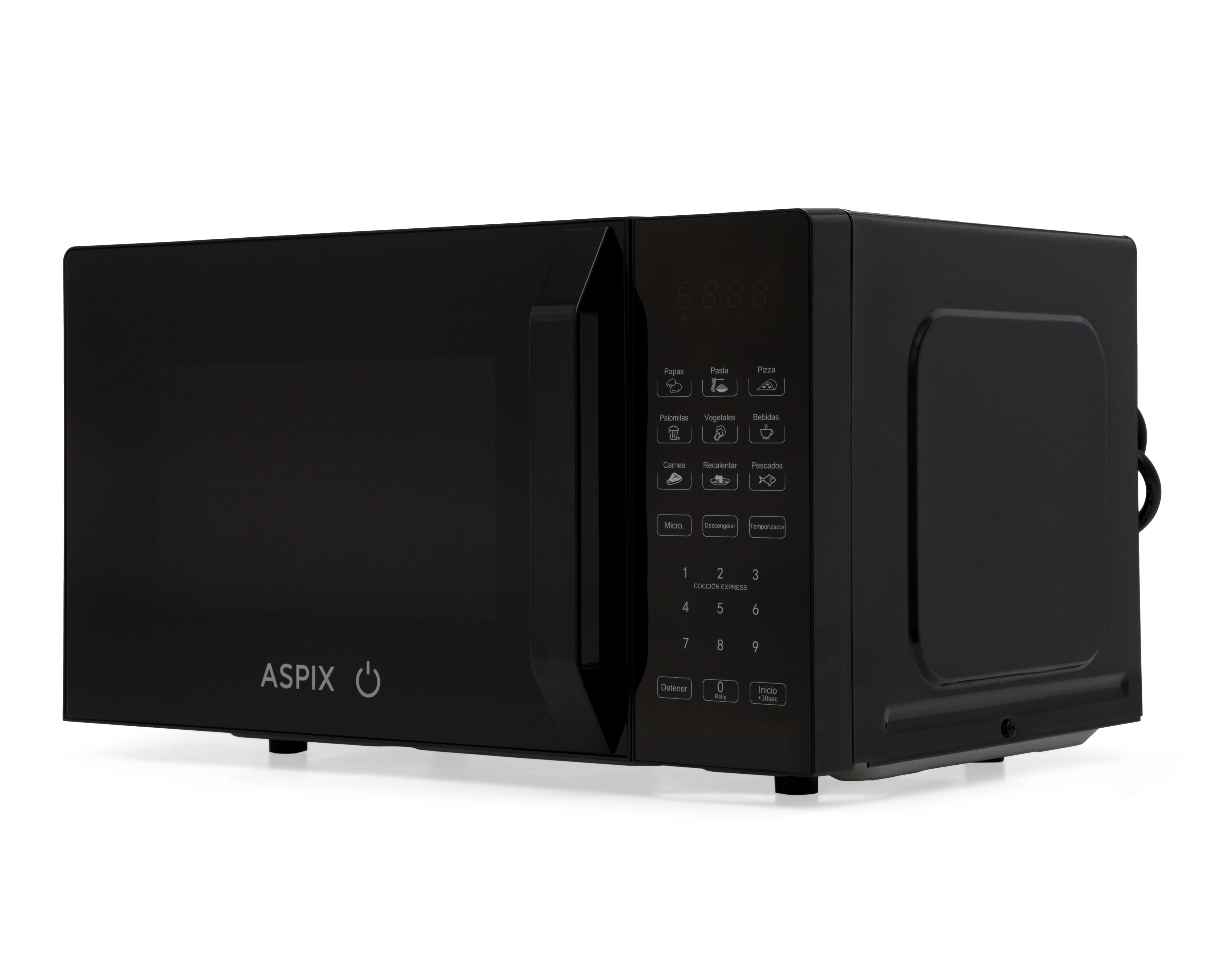 Foto 3 | Foto 3 | Horno de Microondas Aspix 0.7 Pies AX24MWO07NE Negro