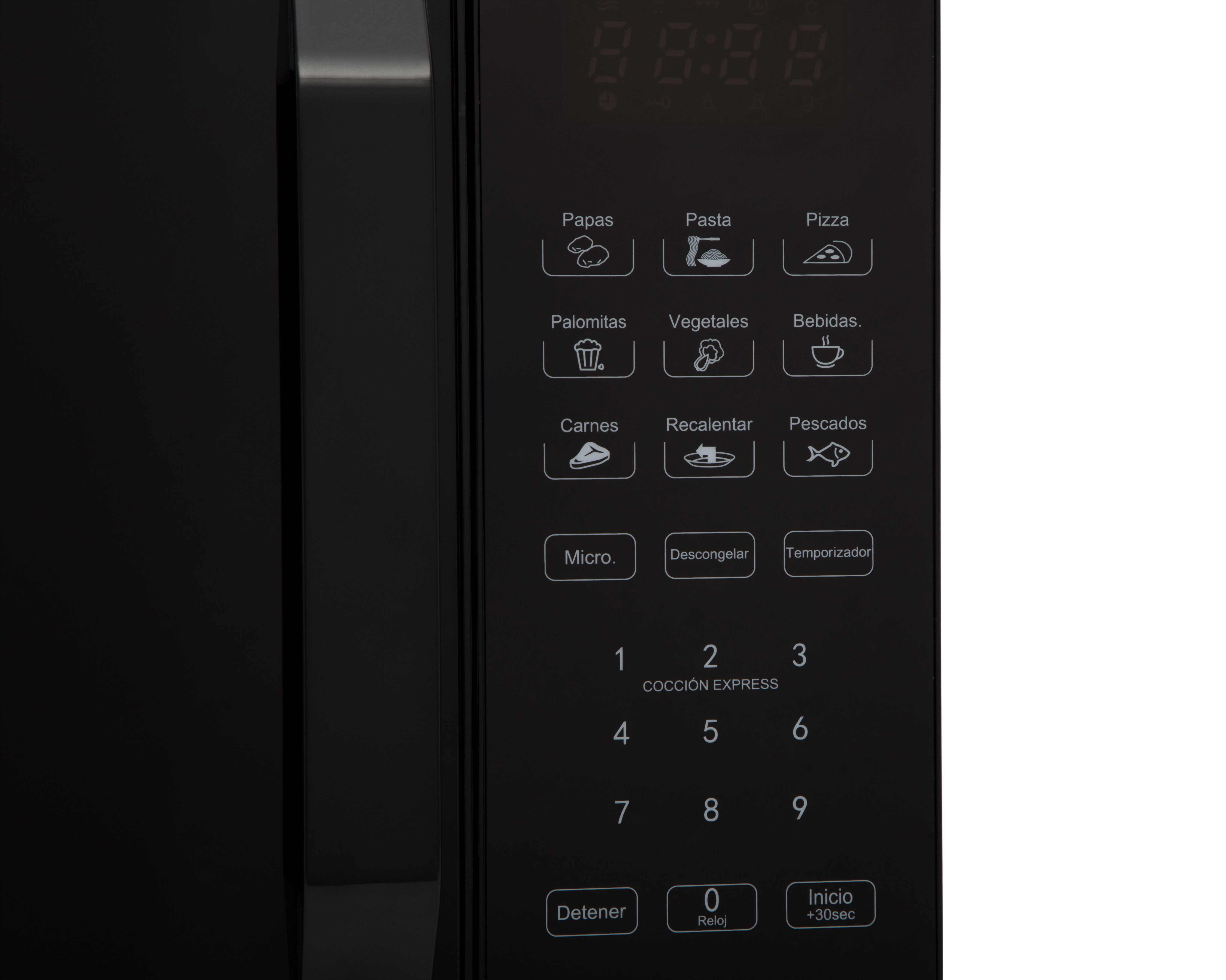 Foto 6 pulgar | Foto 5 | Horno de Microondas Aspix 0.7 Pies AX24MWO07NE Negro