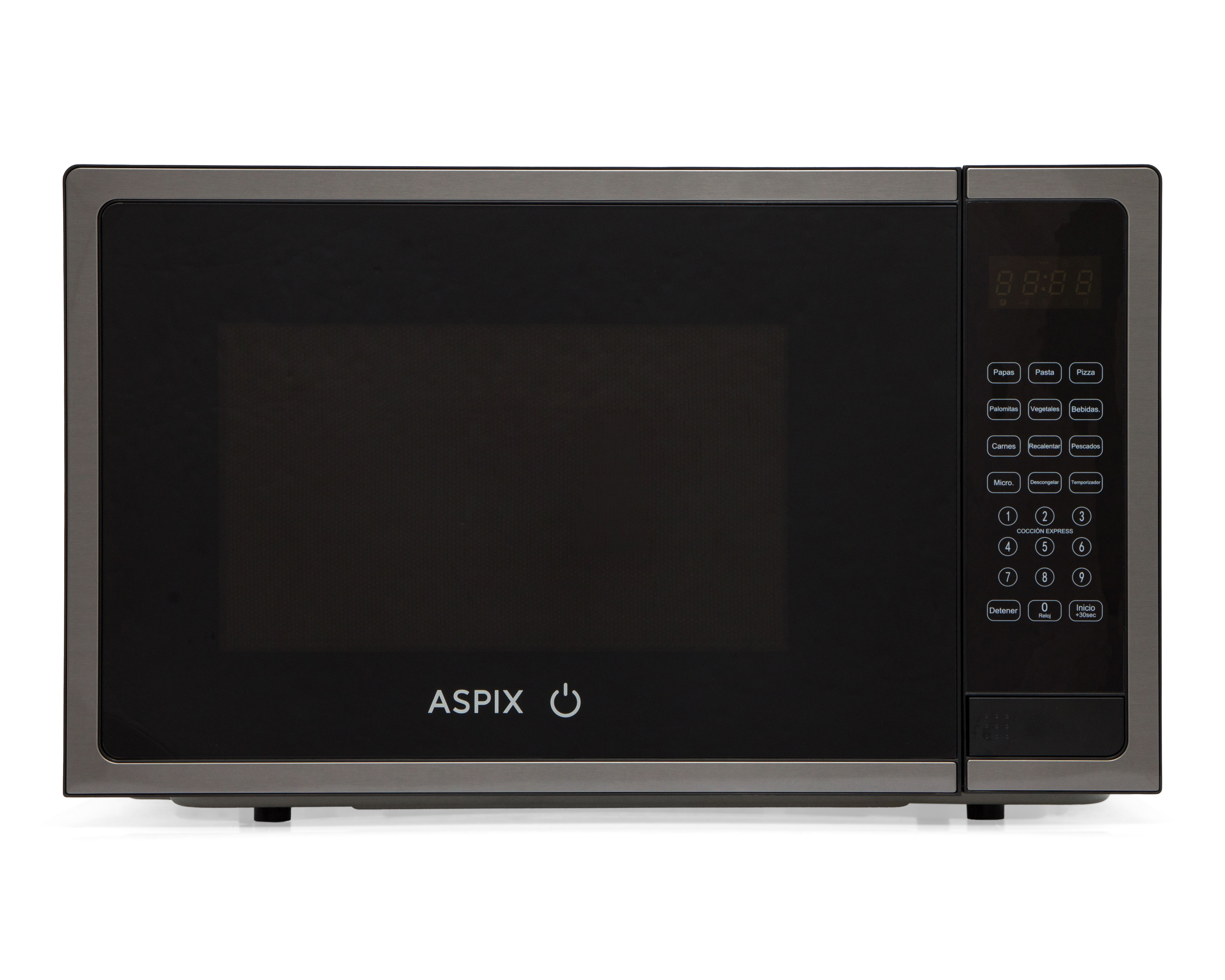 Horno de Microondas Aspix 1.5 Pies AX24MWO15SN Negro