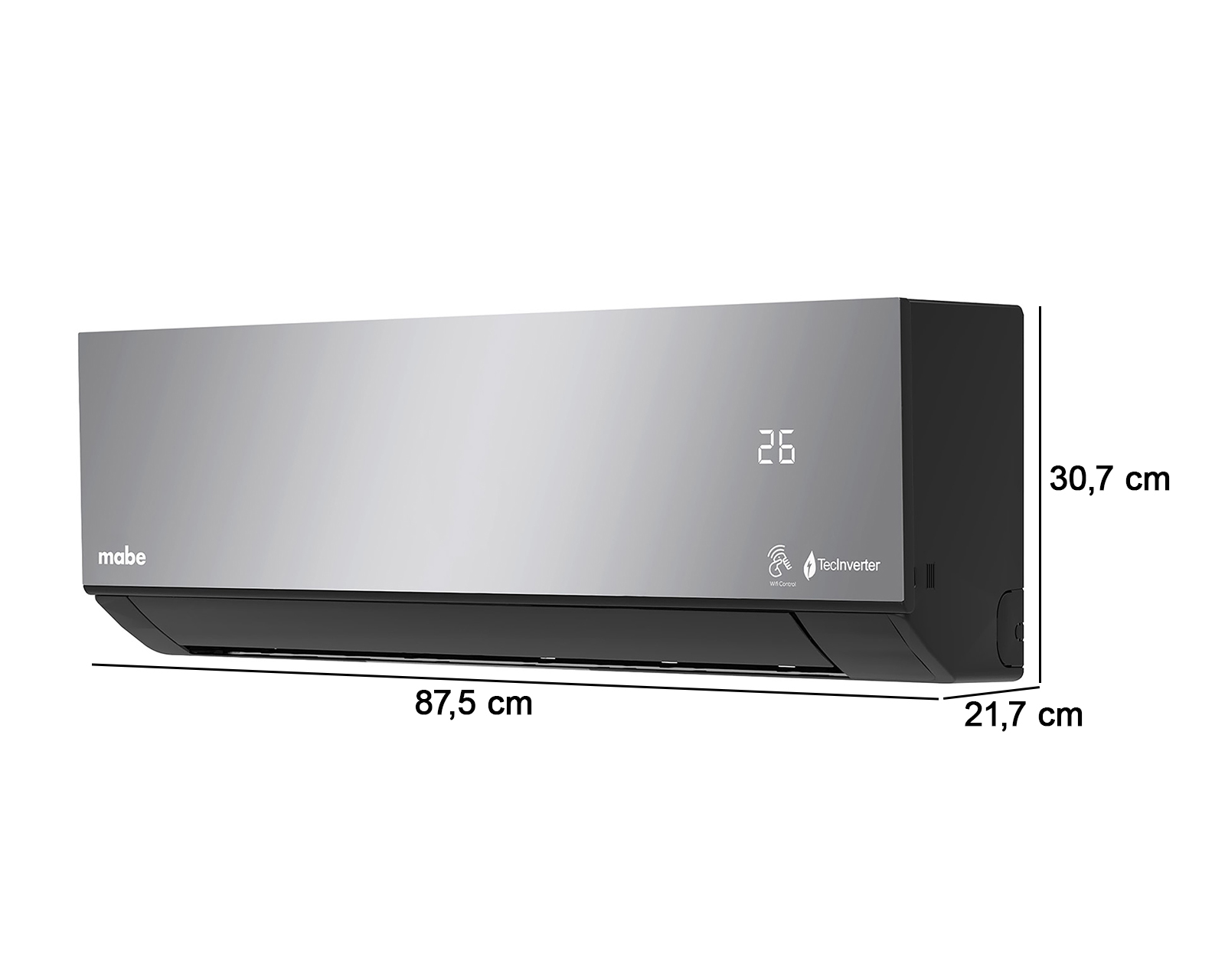 Foto 6 | Foto 6 | Minisplit Mabe Inverter 1.5 Tonelada 220 V Frío y Calor MMI18HDMCAM10