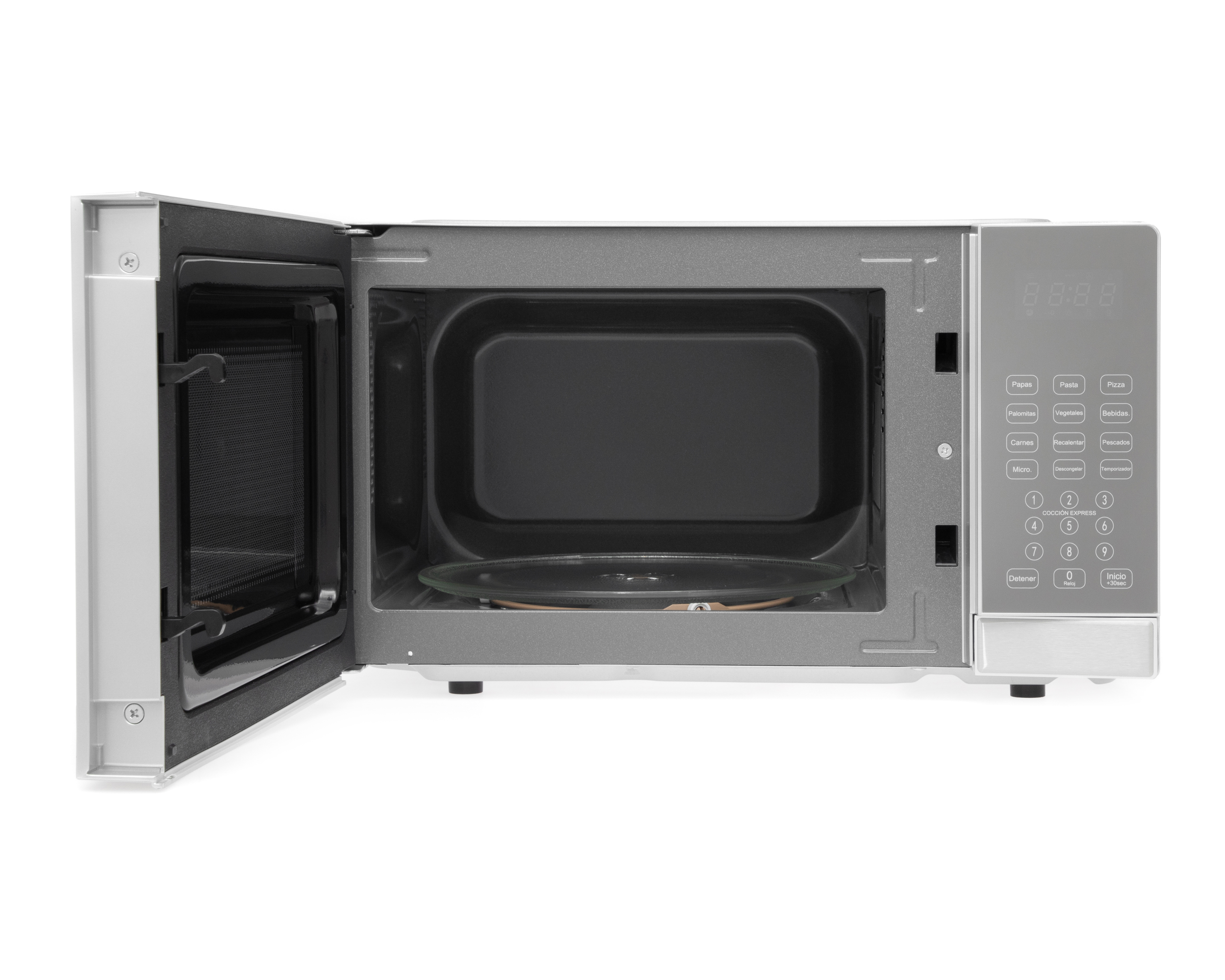Foto 4 | Foto 4 | Horno de Microondas Aspix 0.7 Pies AX24MWO07SS Plateado
