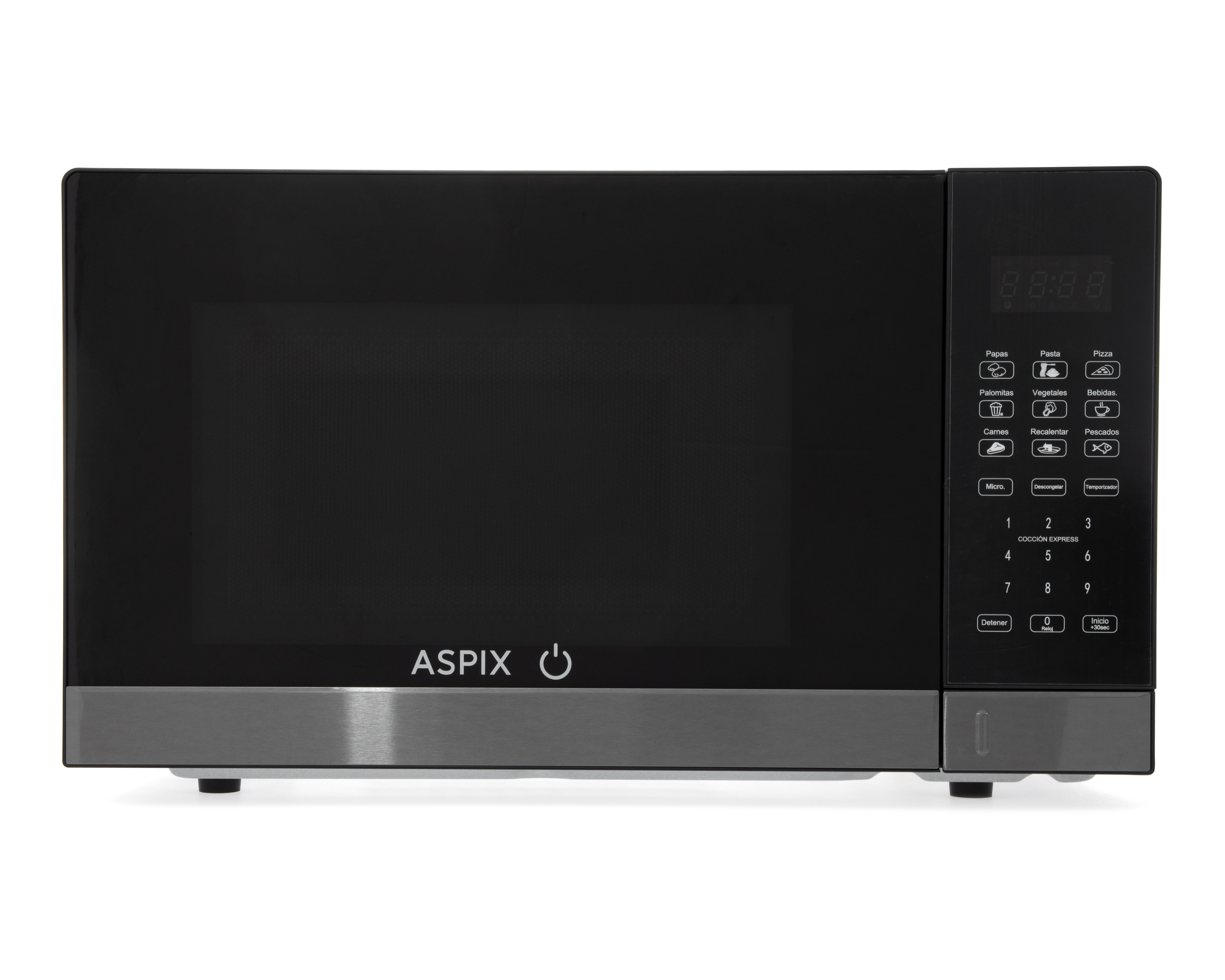 Foto 1 | Foto 1 | Horno de Microondas Aspix 1.1 Pies AX24MWO11NSP Negro