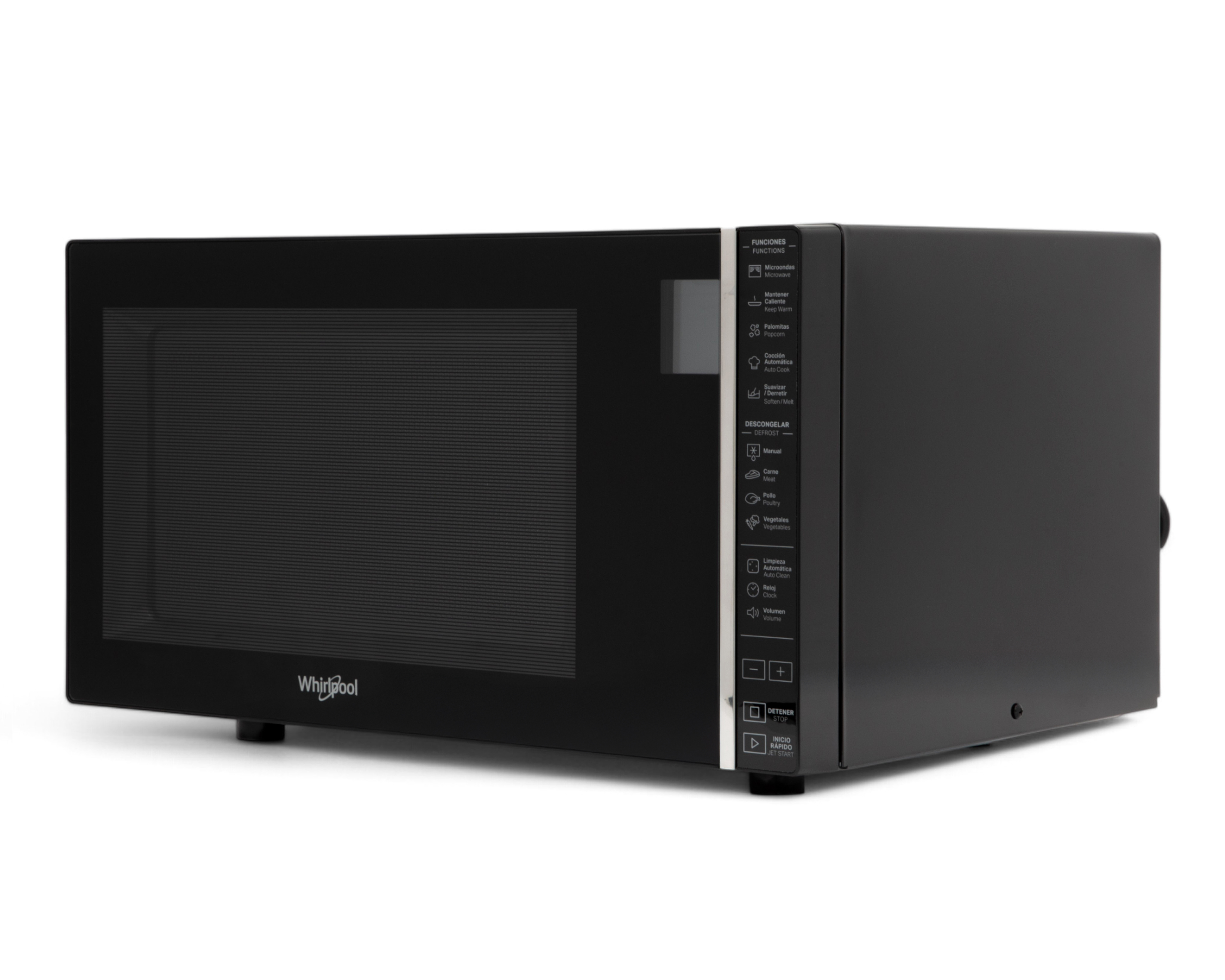 Foto 4 pulgar | Foto 3 | Horno de Microondas Whirlpool 1.1 Pies WM1811BCPL Negro