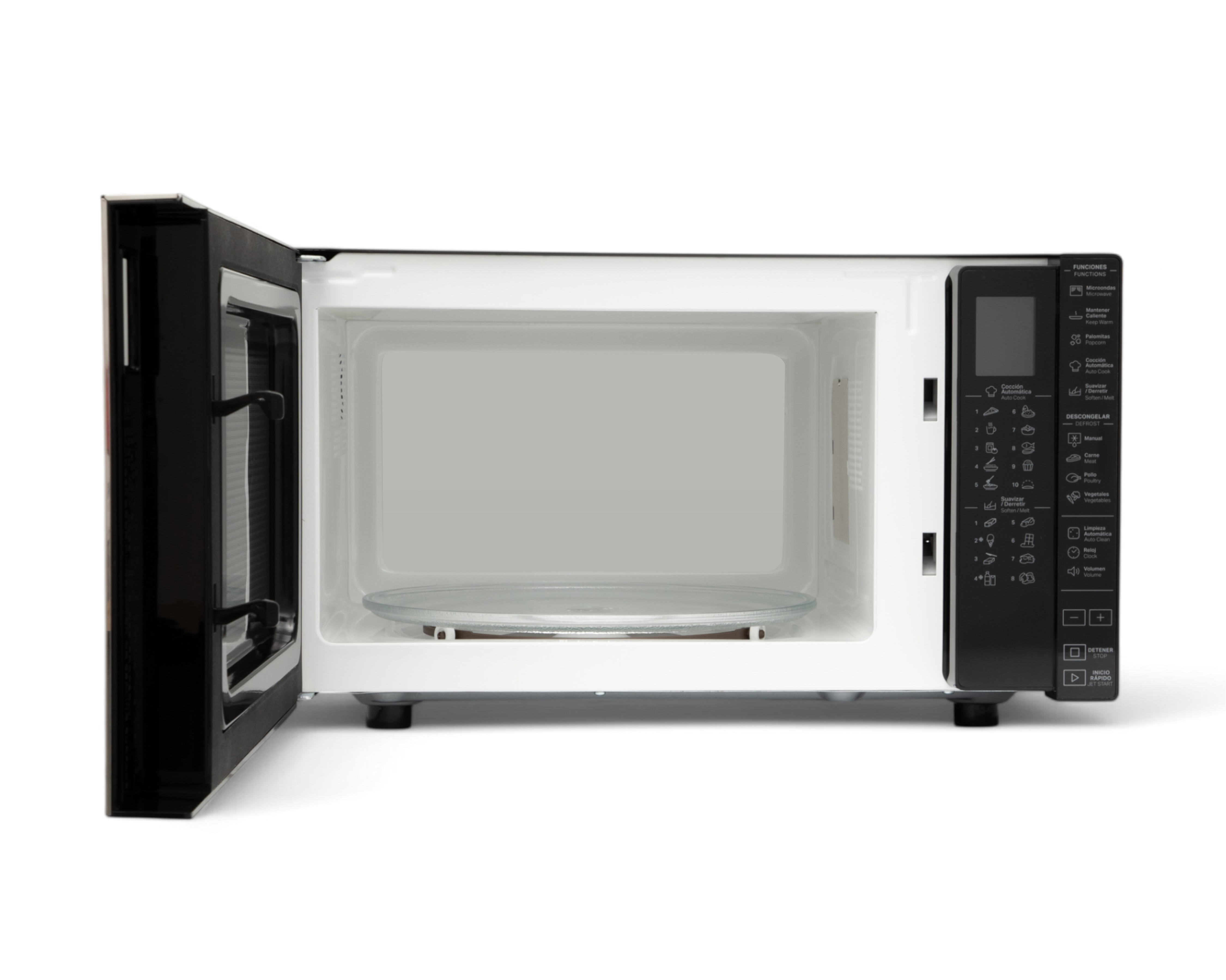 Foto 4 | Foto 4 | Horno de Microondas Whirlpool 1.1 Pies WM1811BCPL Negro