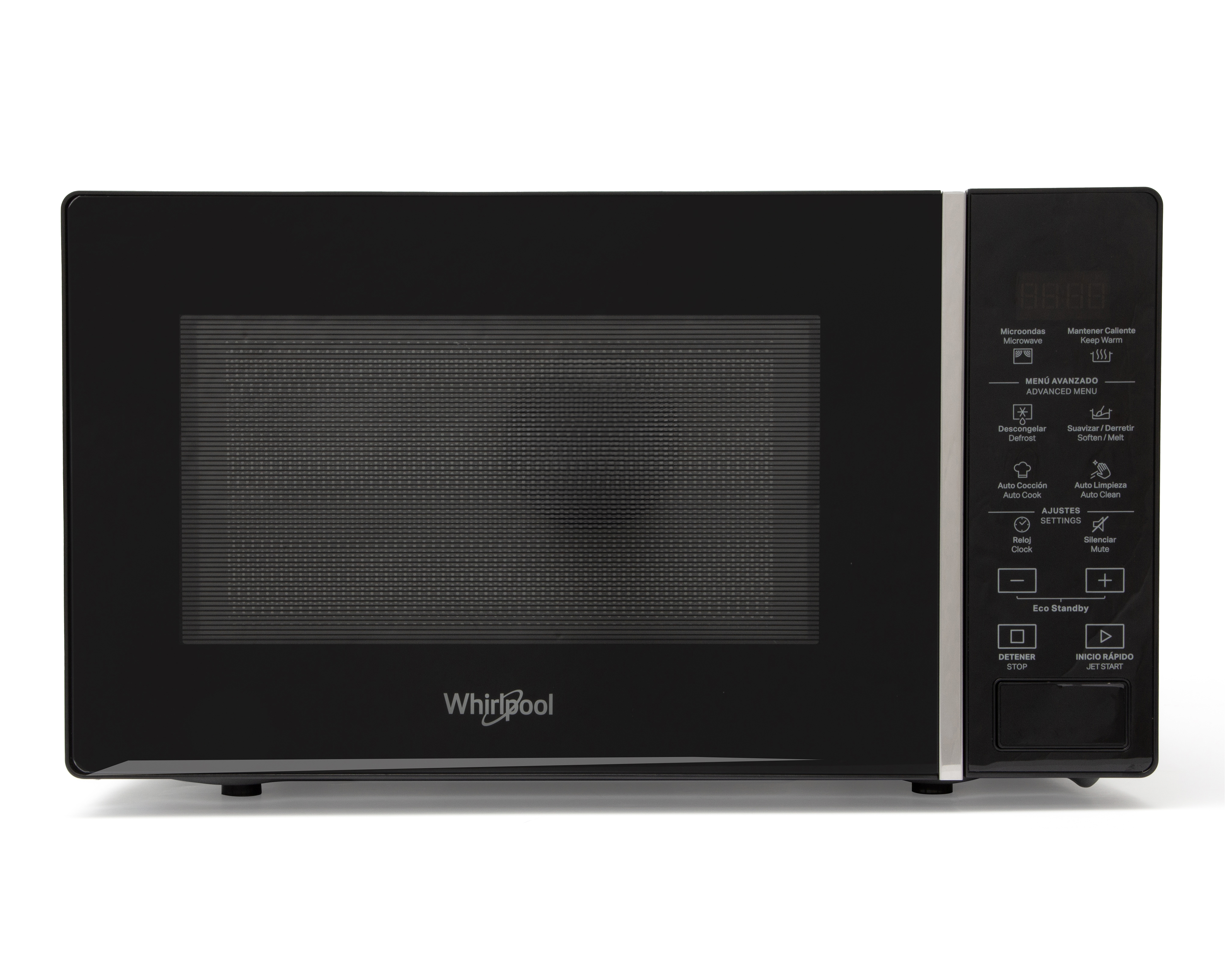 Horno de Microondas Whirlpool 0.7 Pies WM1807BCPL Negro