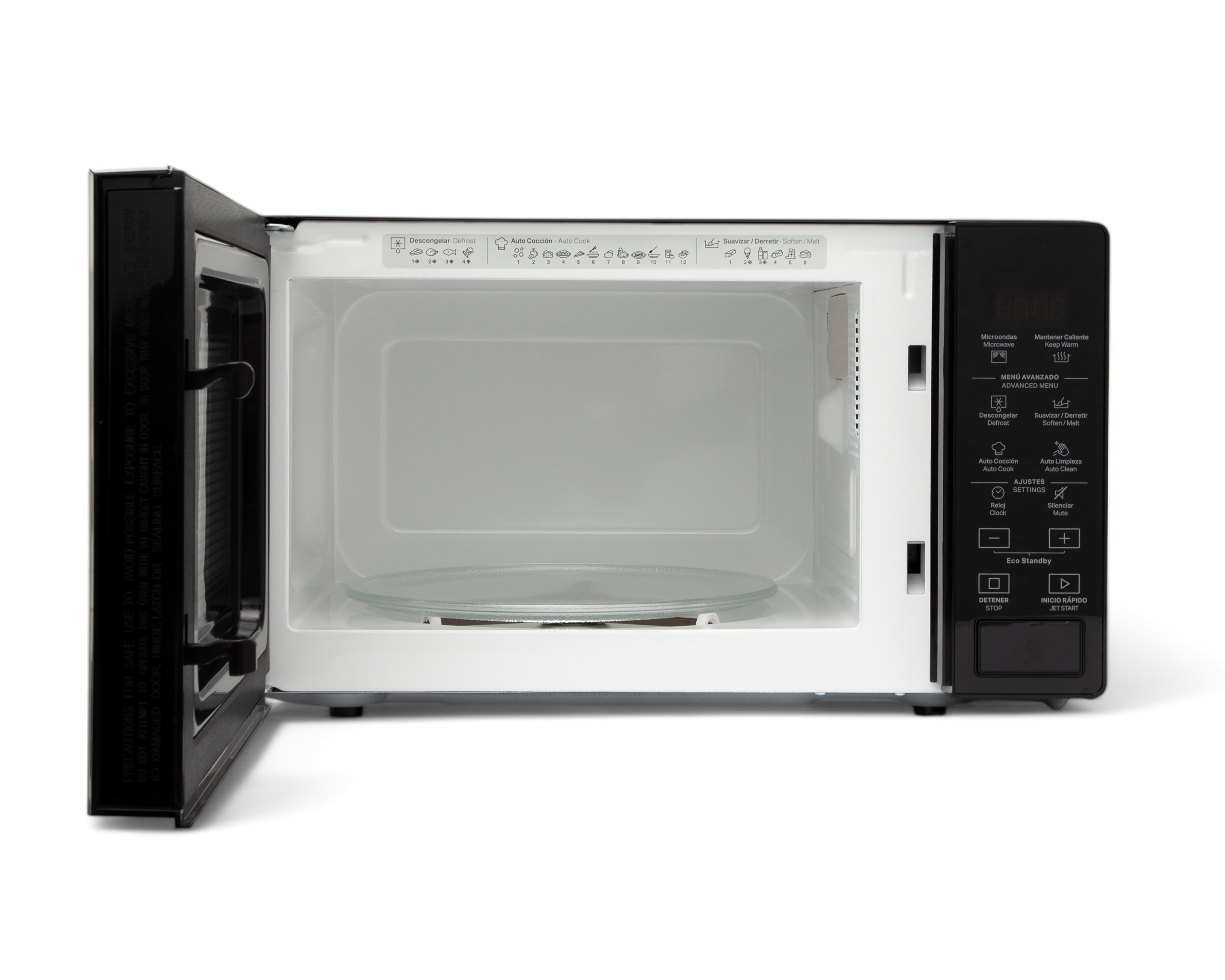 Foto 4 | Foto 4 | Horno de Microondas Whirlpool 0.7 Pies WM1807BCPL Negro