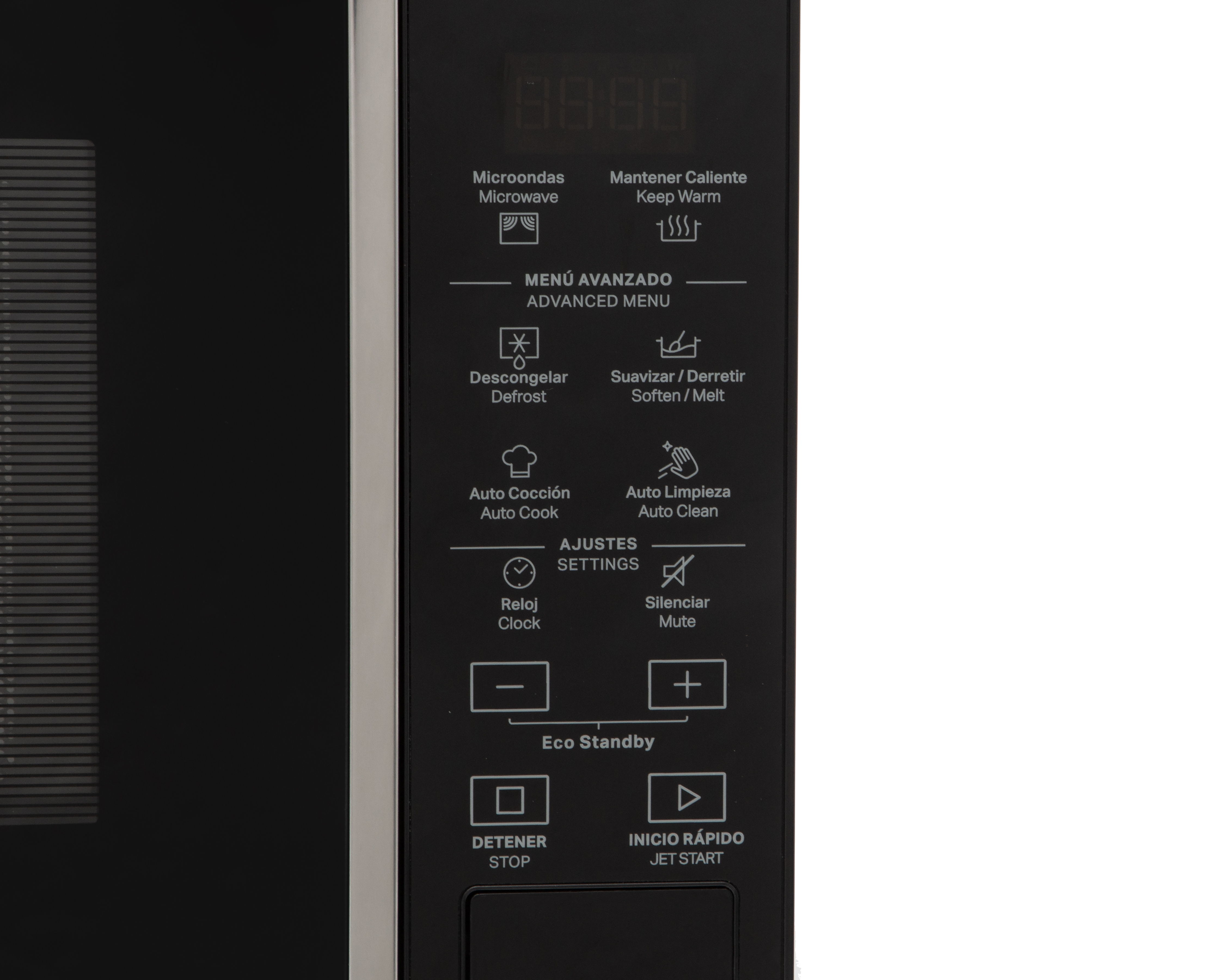 Foto 5 | Foto 5 | Horno de Microondas Whirlpool 0.7 Pies WM1807BCPL Negro