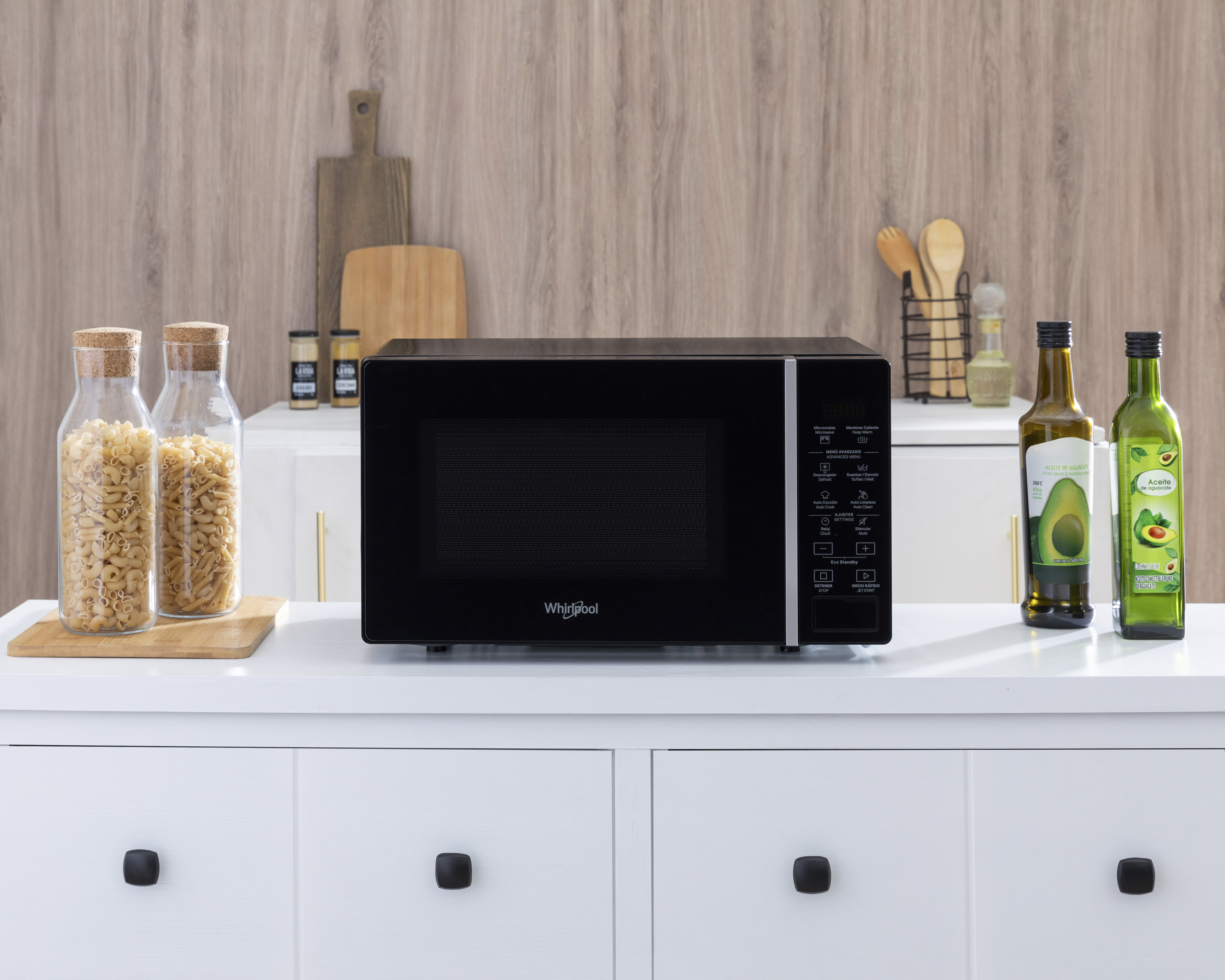 Foto 7 pulgar | Foto 6 | Horno de Microondas Whirlpool 0.7 Pies WM1807BCPL Negro