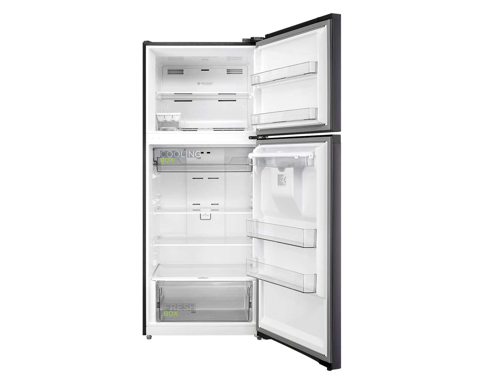 Foto 5 pulgar | Foto 4 | Refrigerador Midea Top Mount 15 Pies Negro MDRT580MTM28WD