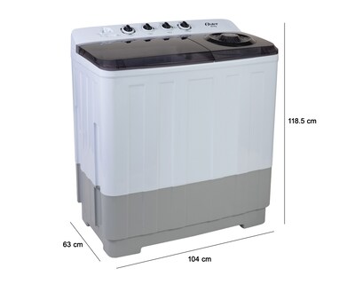 Foto 8 | Foto 8 | Lavadora Oster Doble Tina OS-SAWMK0020W 20 kg Gris