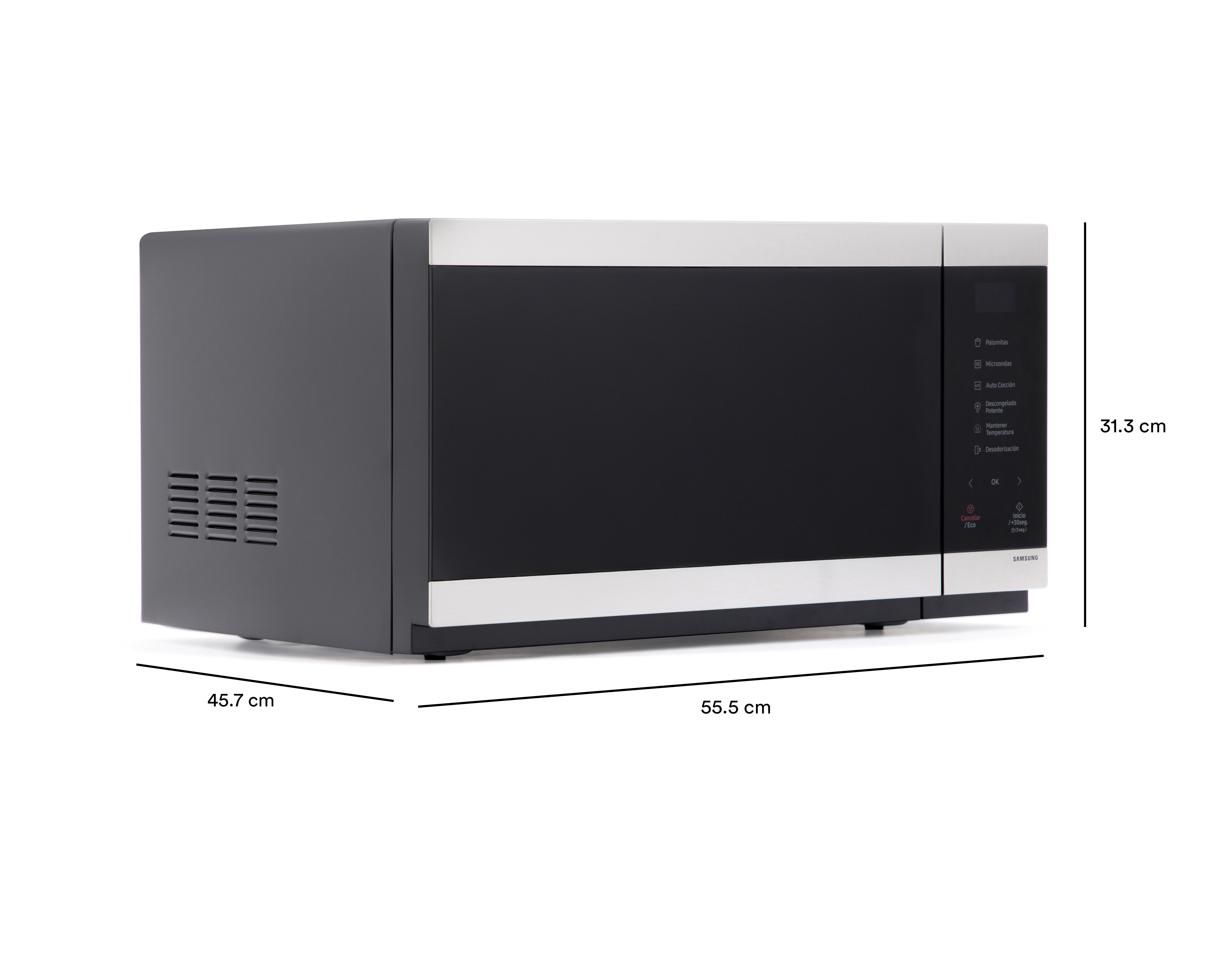 Foto 7 | Foto 7 | Horno de Microondas Samsung 1.4 Pies MS40DG5505ATAX Acero Inoxidable
