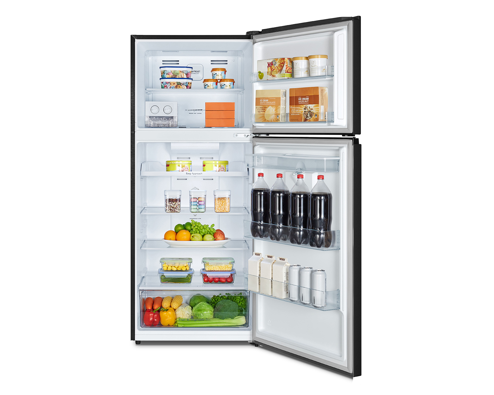 Foto 4 | Foto 4 | Refrigerador Hisense Top Mount 14 Pies Negro RT14N6BDX
