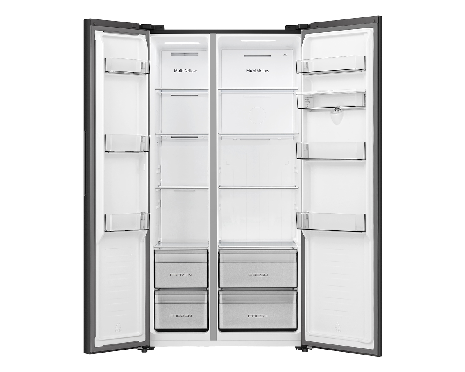 Foto 3 | Foto 3 | Refrigerador Hisense Side by Side 20 Pies Negro RS20N6WBX