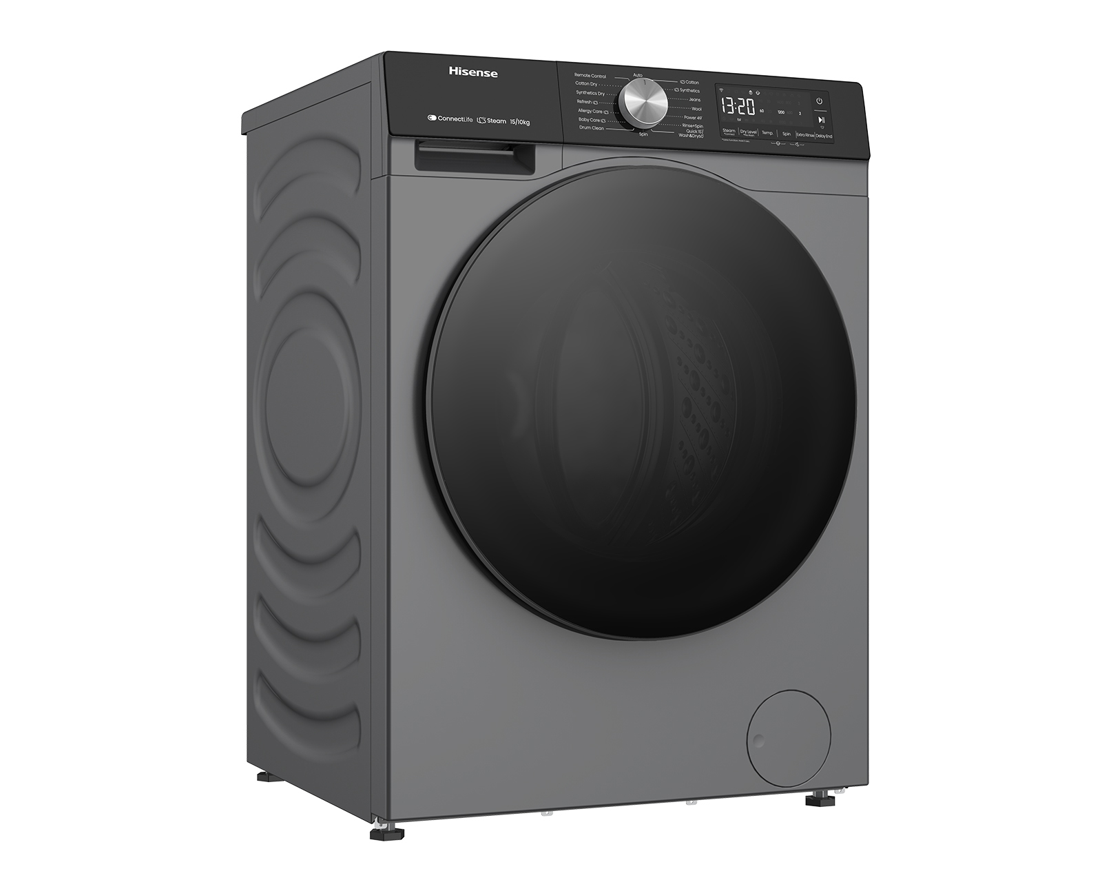Foto 2 | Foto 2 | Lavasecadora Hisense Digital WD3S1543BT 15 Kg Gris