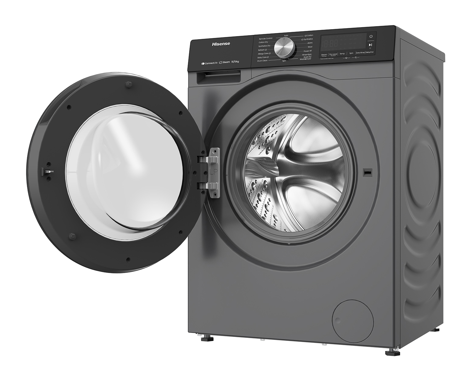 Foto 3 | Foto 3 | Lavasecadora Hisense Digital WD3S1543BT 15 Kg Gris