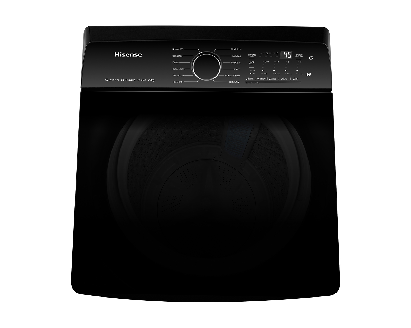 Foto 3 | Foto 3 | Lavadora Hisense Automática WT5I2223DB 22 Kg Negra