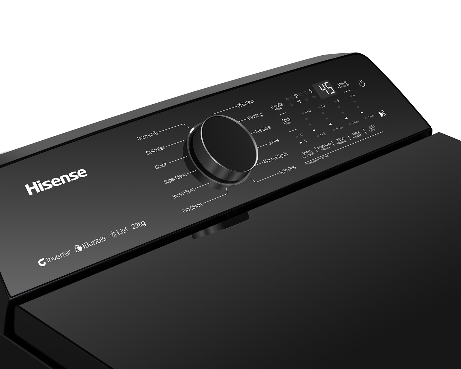 Foto 4 | Foto 4 | Lavadora Hisense Automática WT5I2223DB 22 Kg Negra