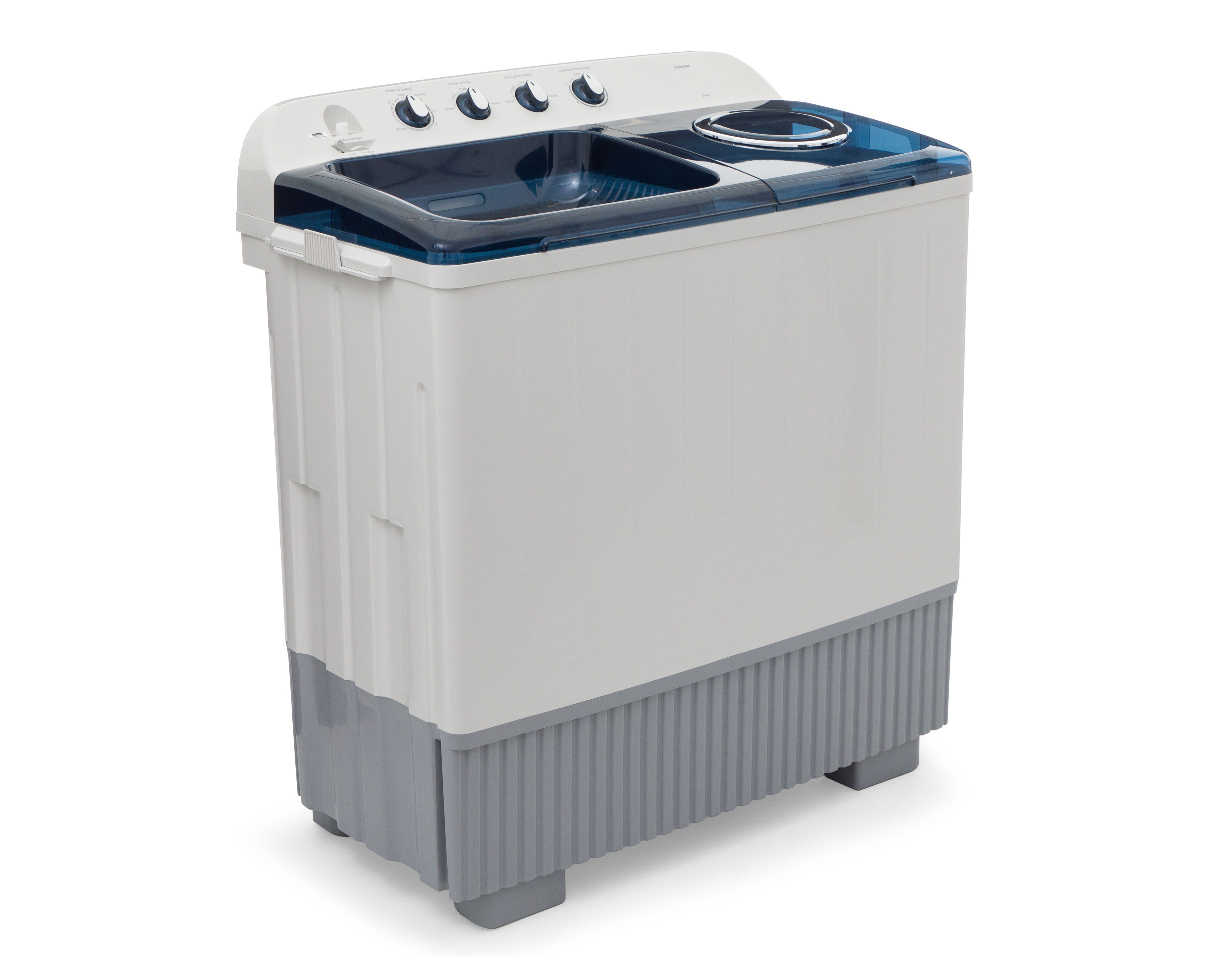 Lavadora Samsung de Doble Tina WT21F6300LG/AX 21 kg Gris