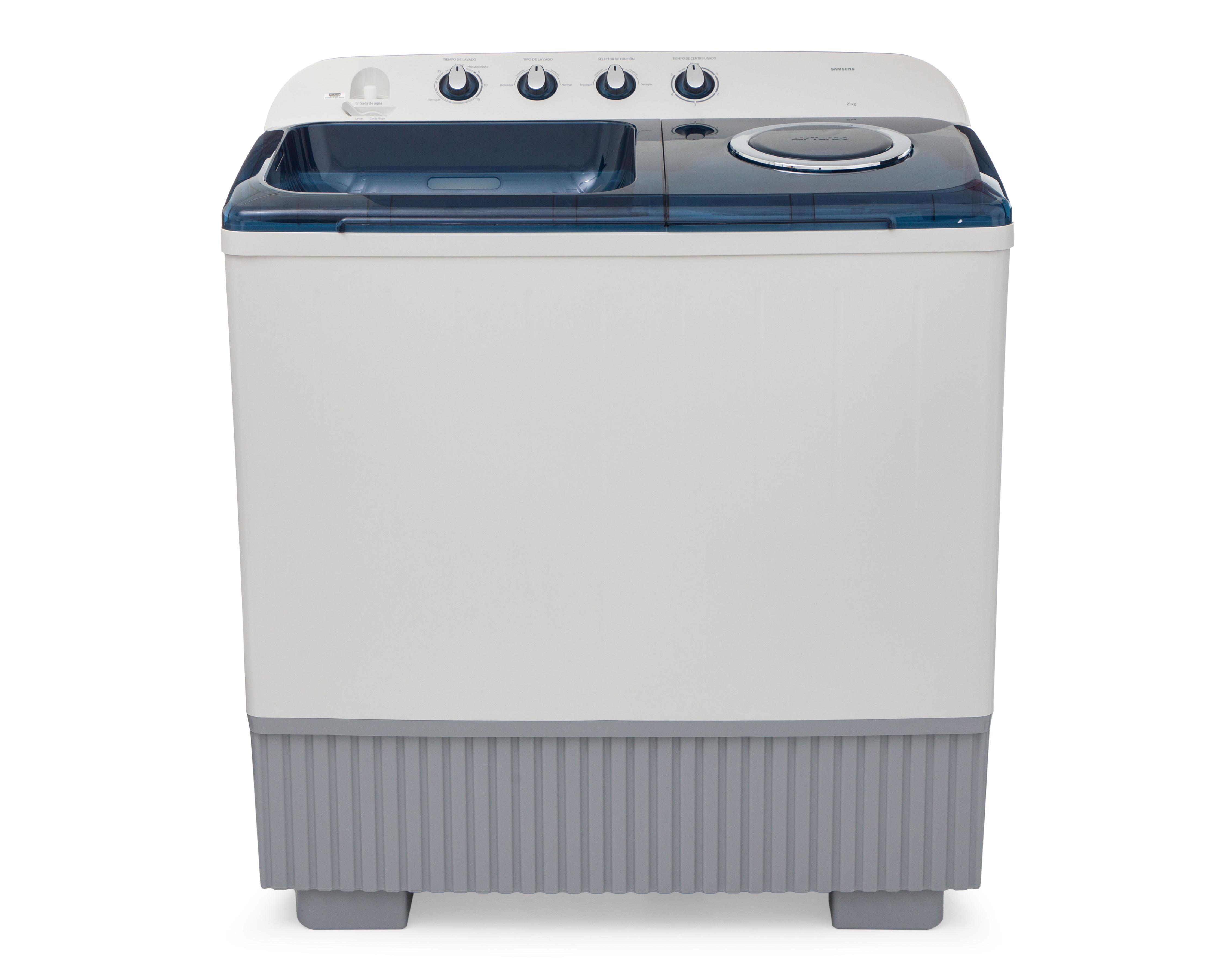 Foto 3 pulgar | Foto 2 | Lavadora Samsung de Doble Tina WT21F6300LG/AX 21 kg Gris