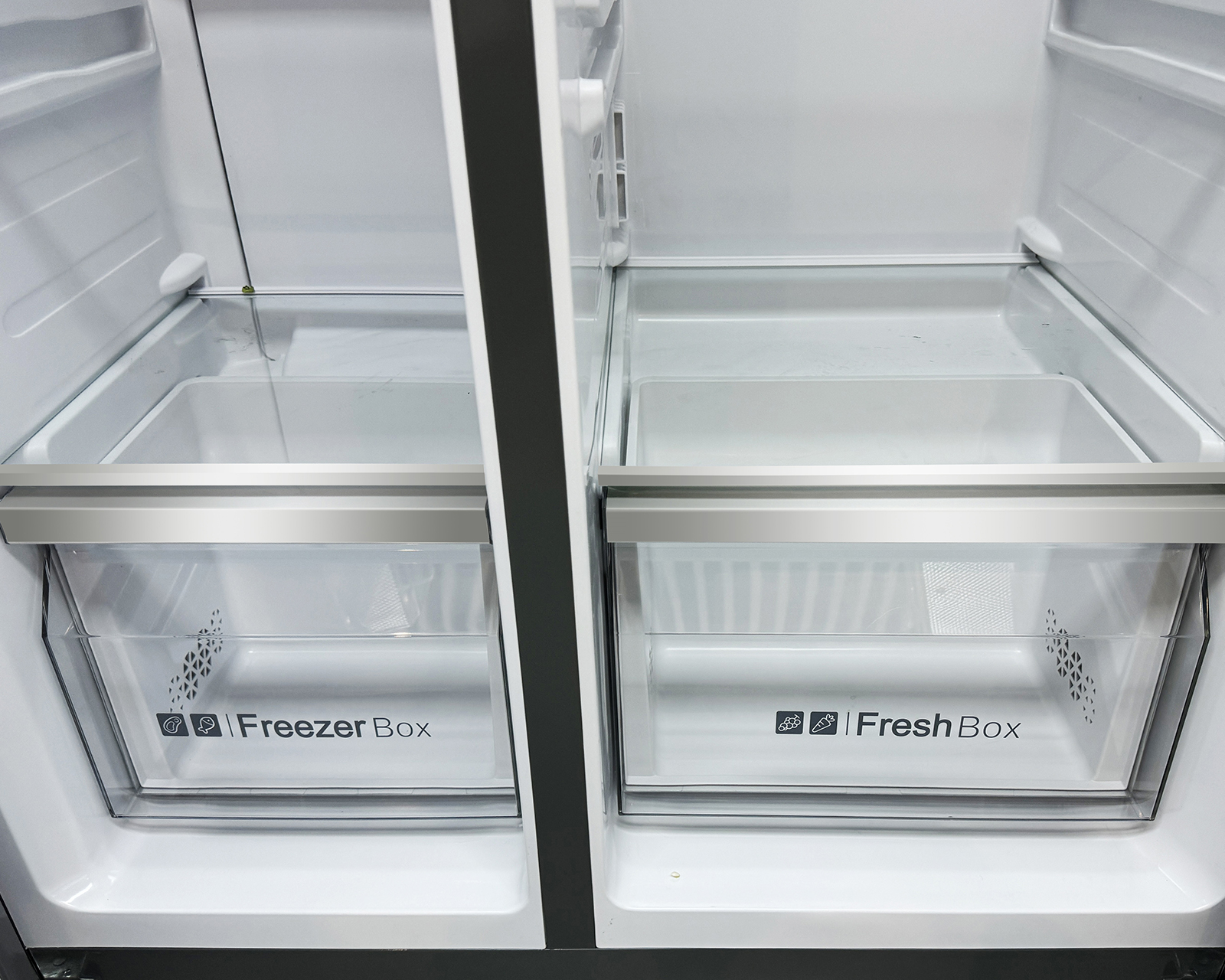 Foto 7 pulgar | Foto 6 | Refrigerador Aspix Side by Side 16 Pies Acero Inoxidable AX24RSS16GR