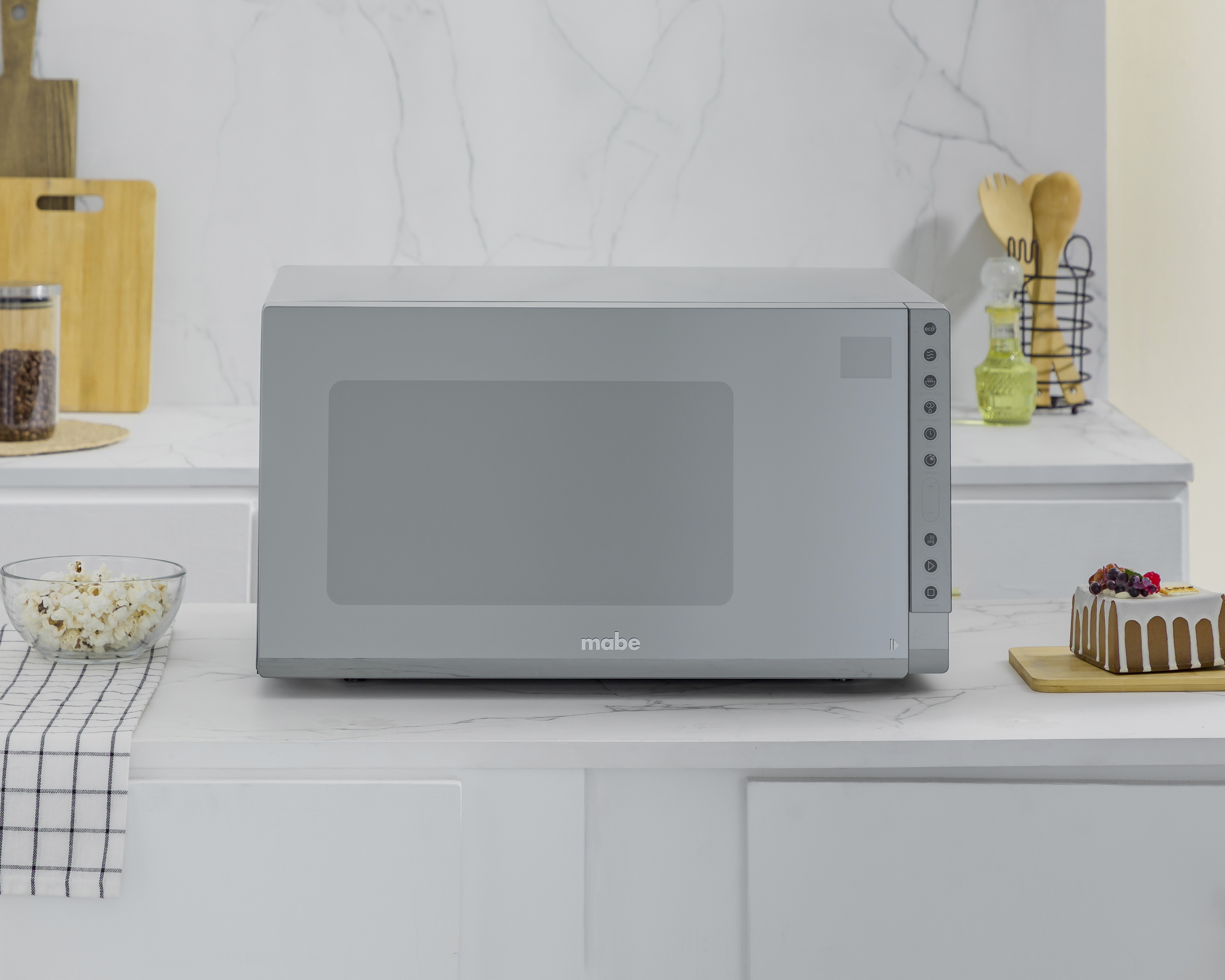 Foto 6 | Foto 6 | Horno de Microondas Mabe 1.1 Pies HMM11XPO Plateado