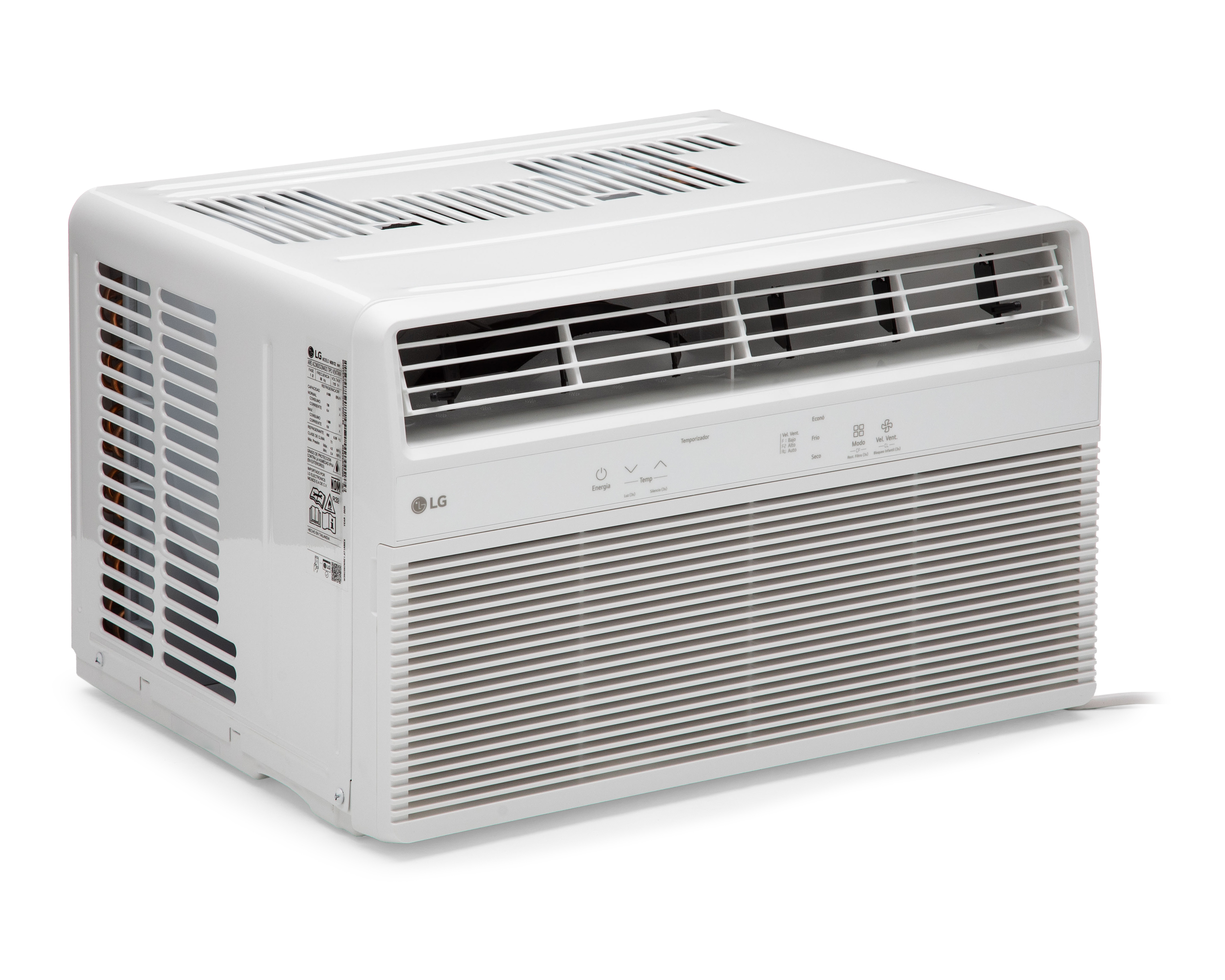 Aire Acondicionado de Ventana LG 0.75 Tonelada 115 V Solo Frío W081C2