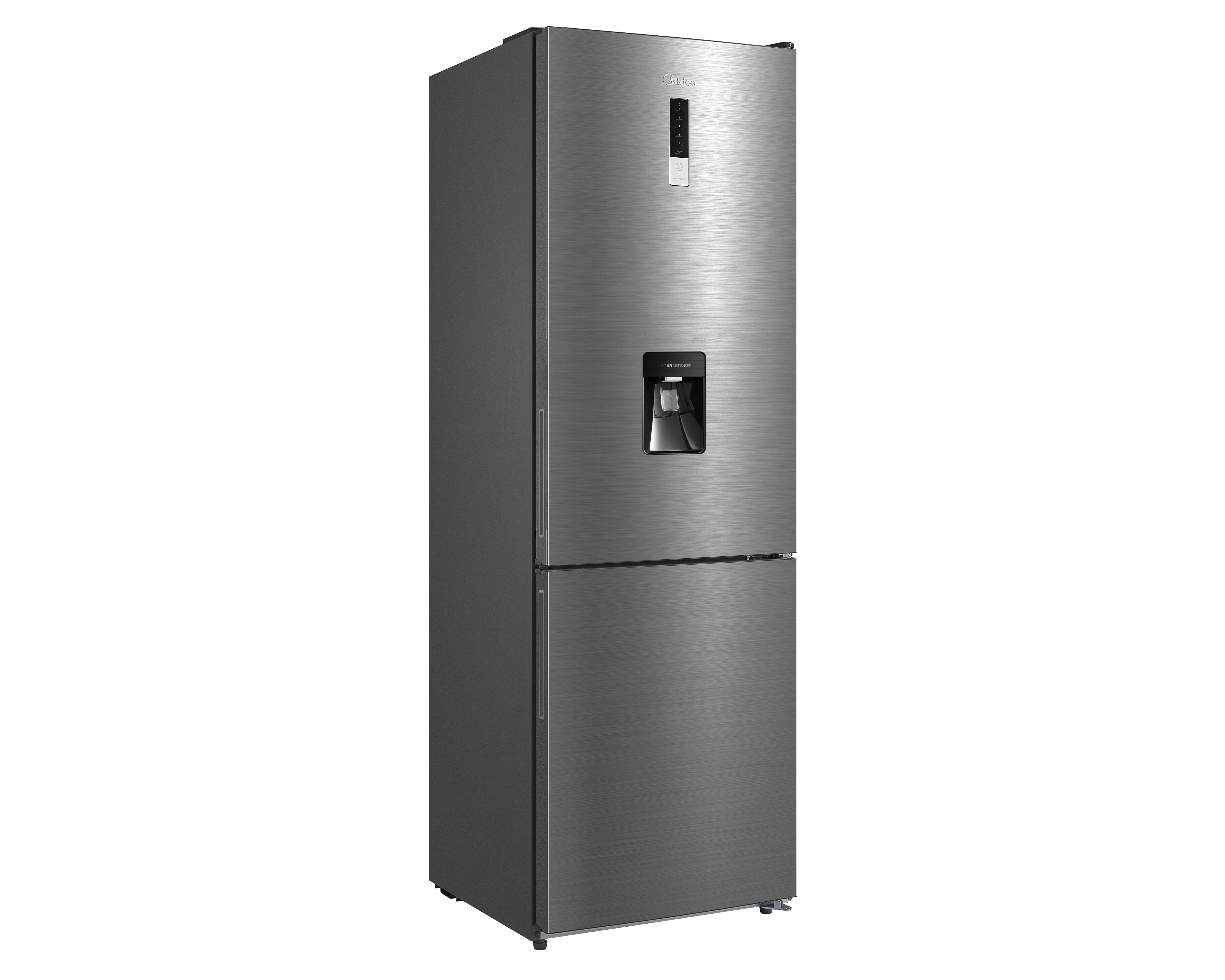 Refrigerador Midea Bottom Mount 11 Pies Plateado MDRB424FGM46W